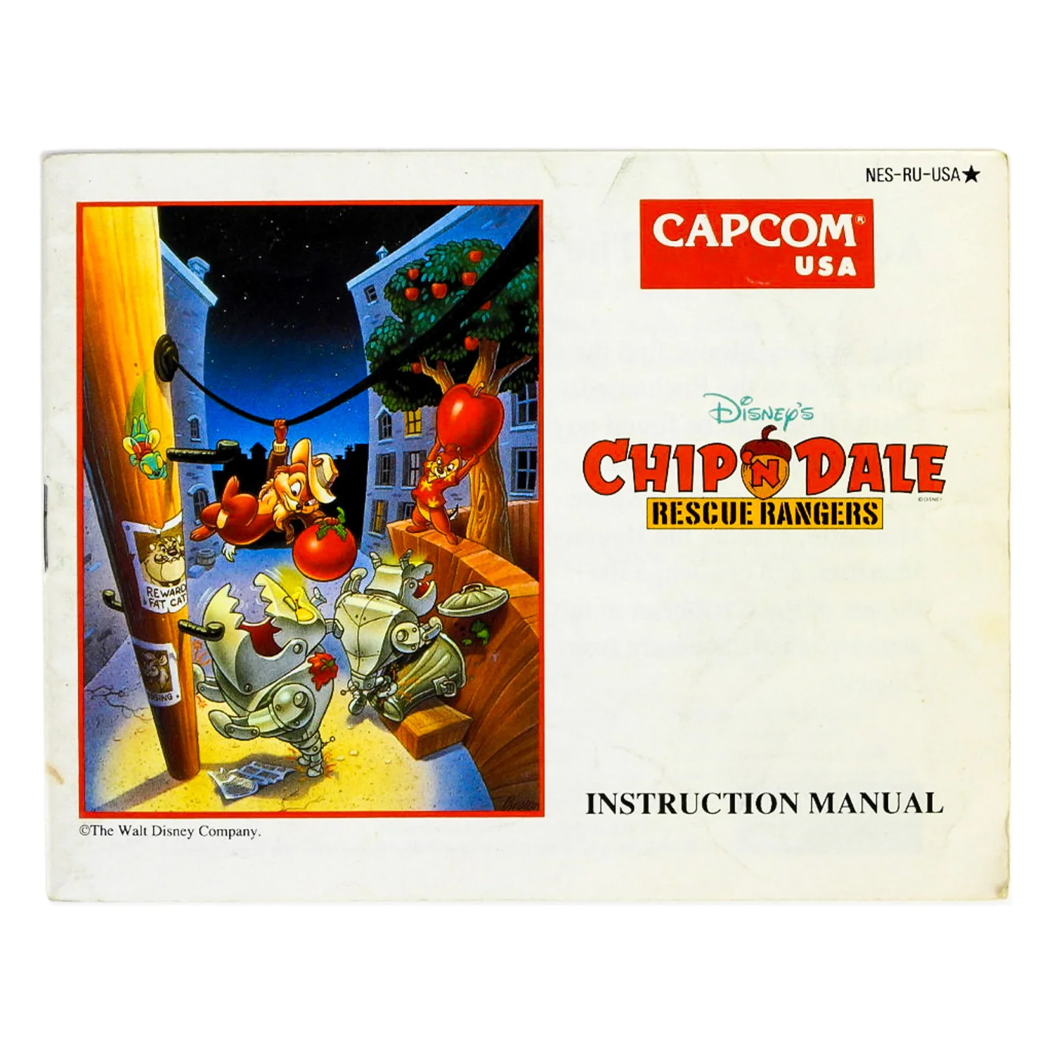 Chip and Dale Rescue Rangers [Manual] (Nintendo / NES) - Image 3