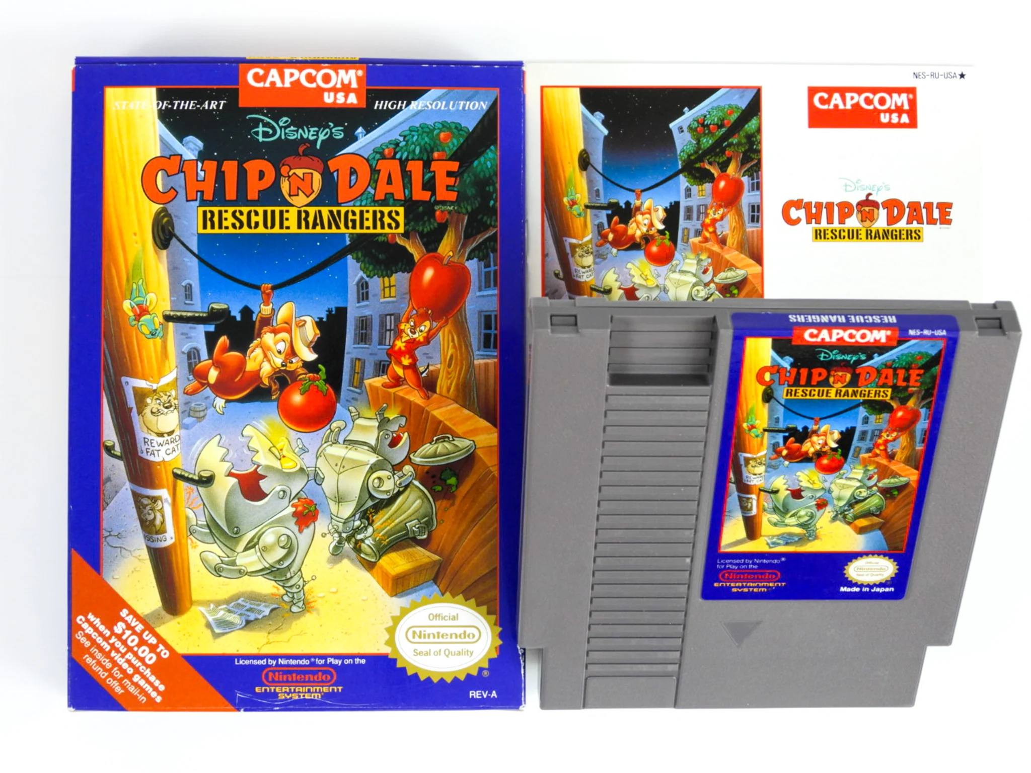 Chip and Dale Rescue Rangers (Nintendo / NES)