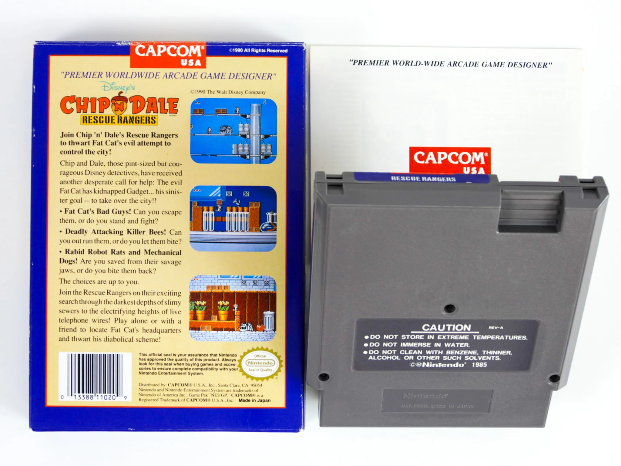 Chip and Dale Rescue Rangers (Nintendo / NES) - Image 2