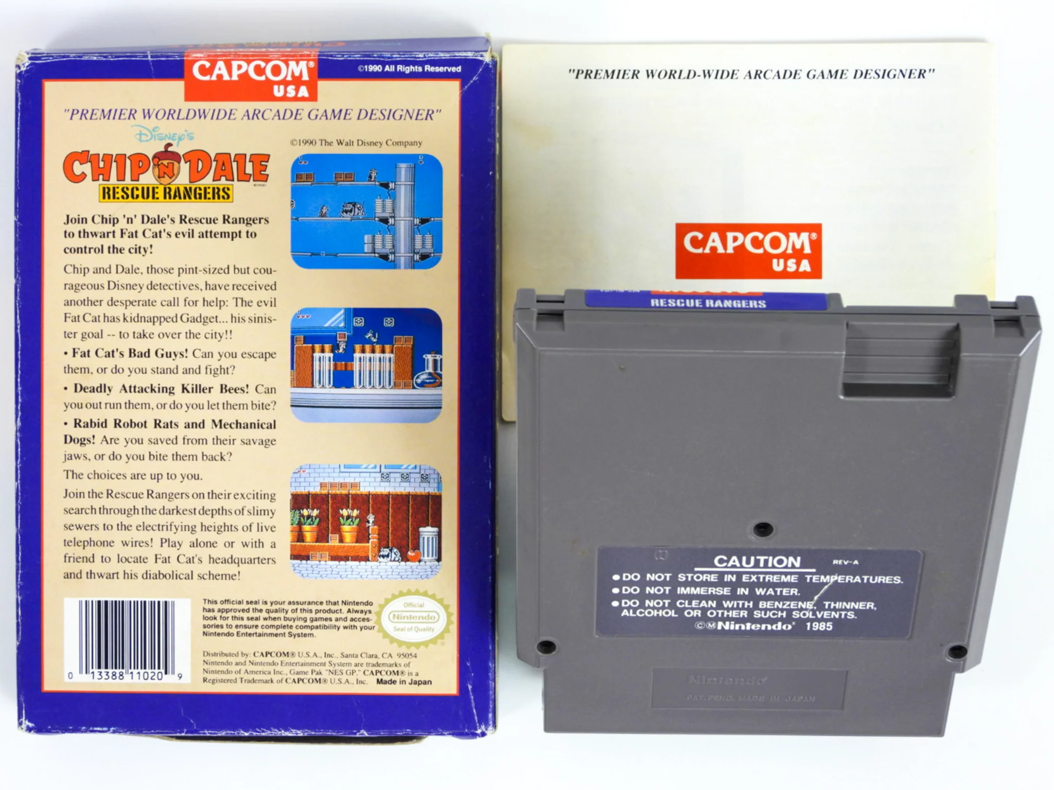 Chip and Dale Rescue Rangers (Nintendo / NES) - Image 4