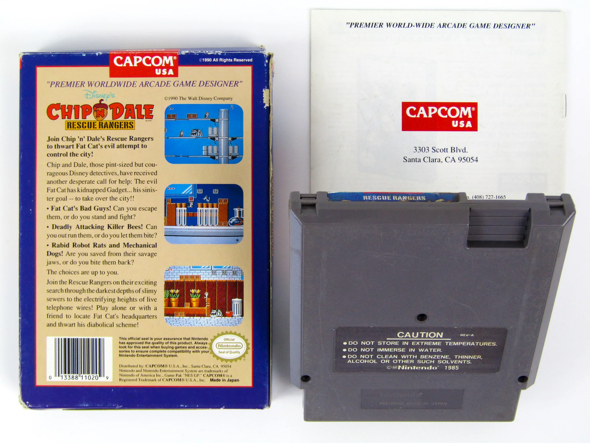 Chip and Dale Rescue Rangers (Nintendo / NES) - Image 7