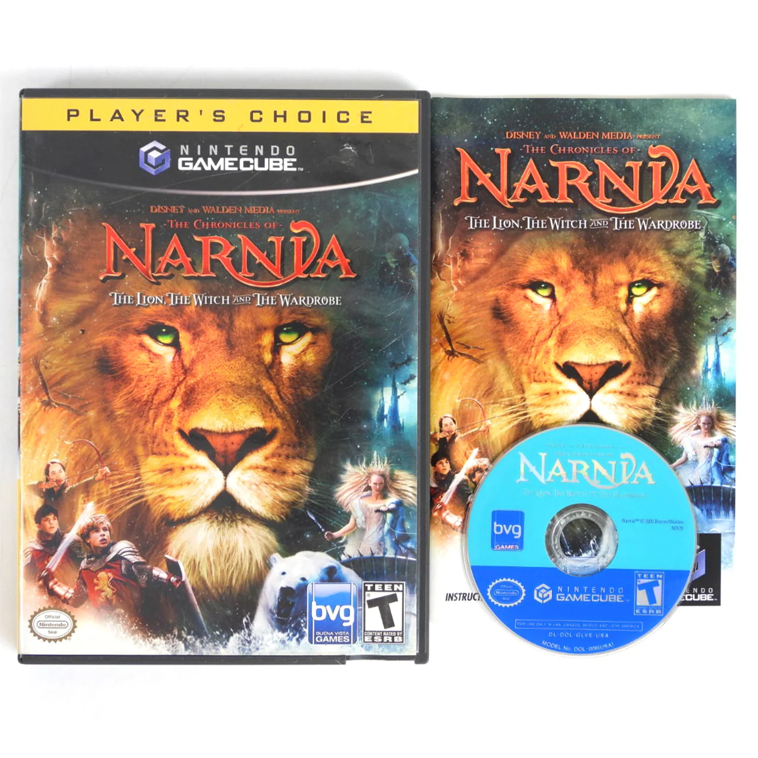 Chronicles of Narnia Lion Witch and the Wardrobe [Player's Choice] (Nintendo GameCube) - Image 2