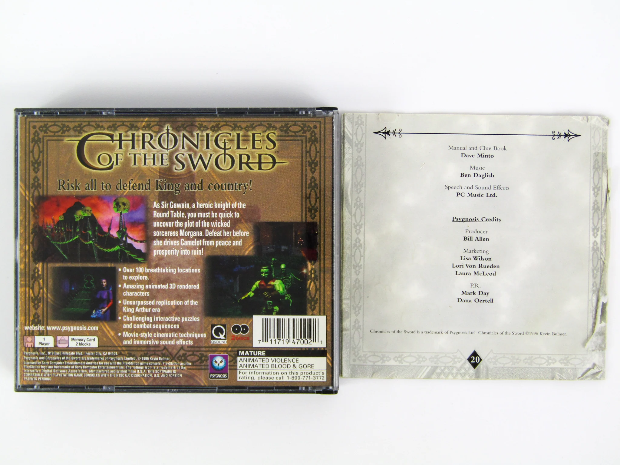 Chronicles Of The Sword (PlayStation / PS1) - Image 7