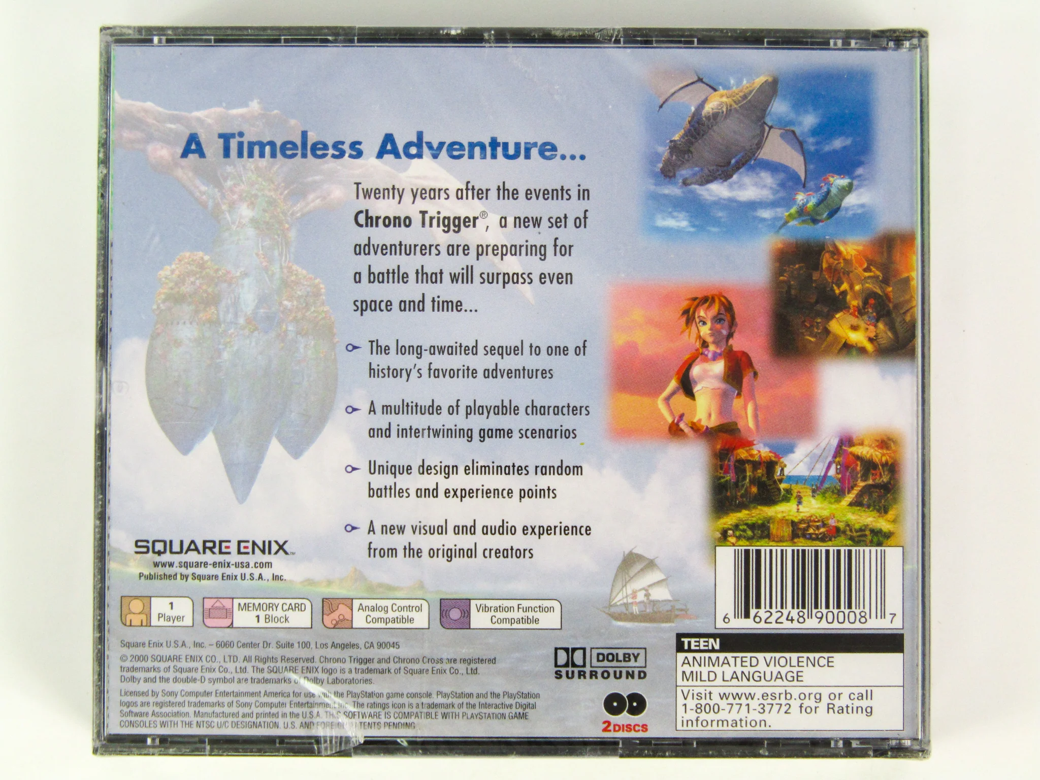 Chrono Cross [Greatest Hits] (PlayStation / PS1) - Image 2