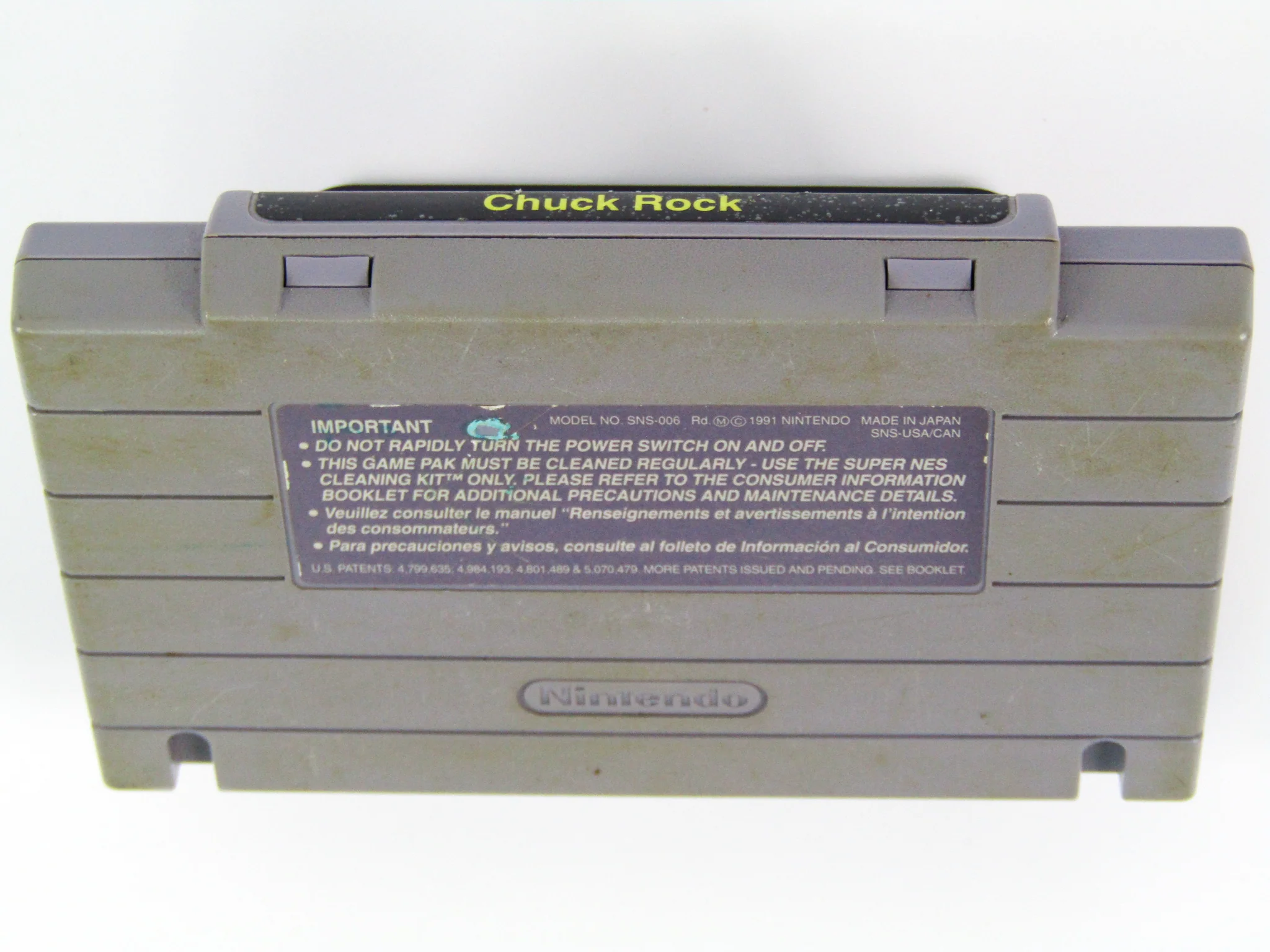 Chuck Rock (Super Nintendo / SNES) - Image 21