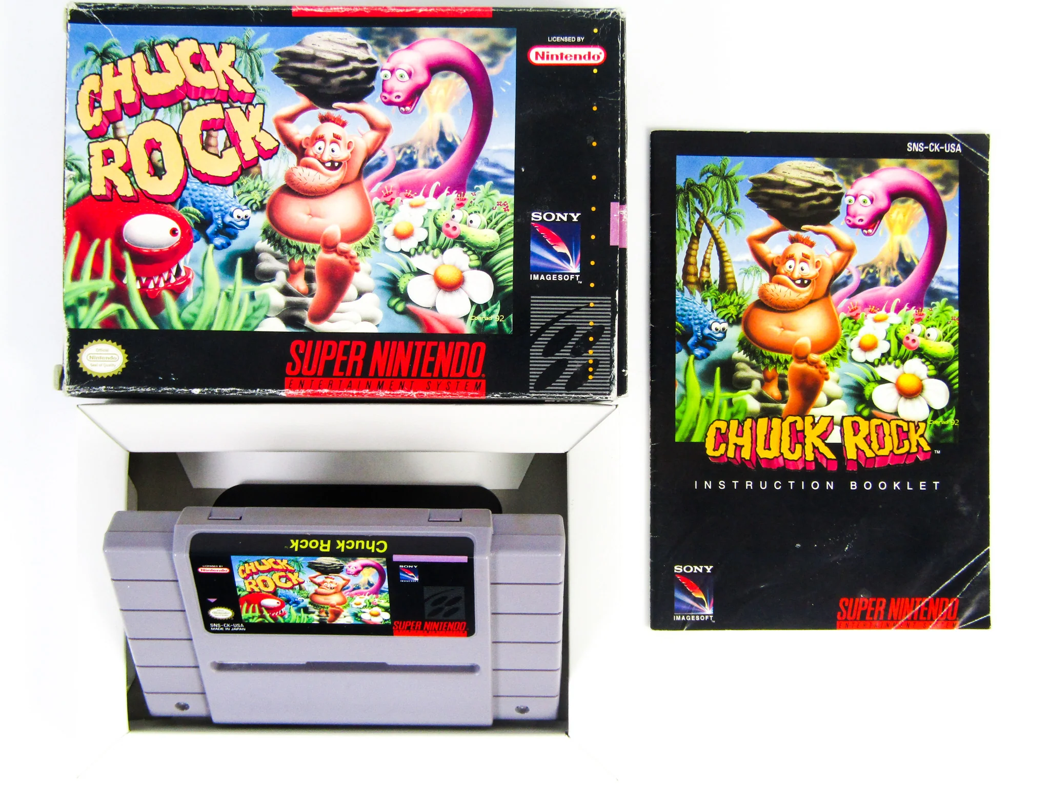 Chuck Rock (Super Nintendo / SNES) - Image 7