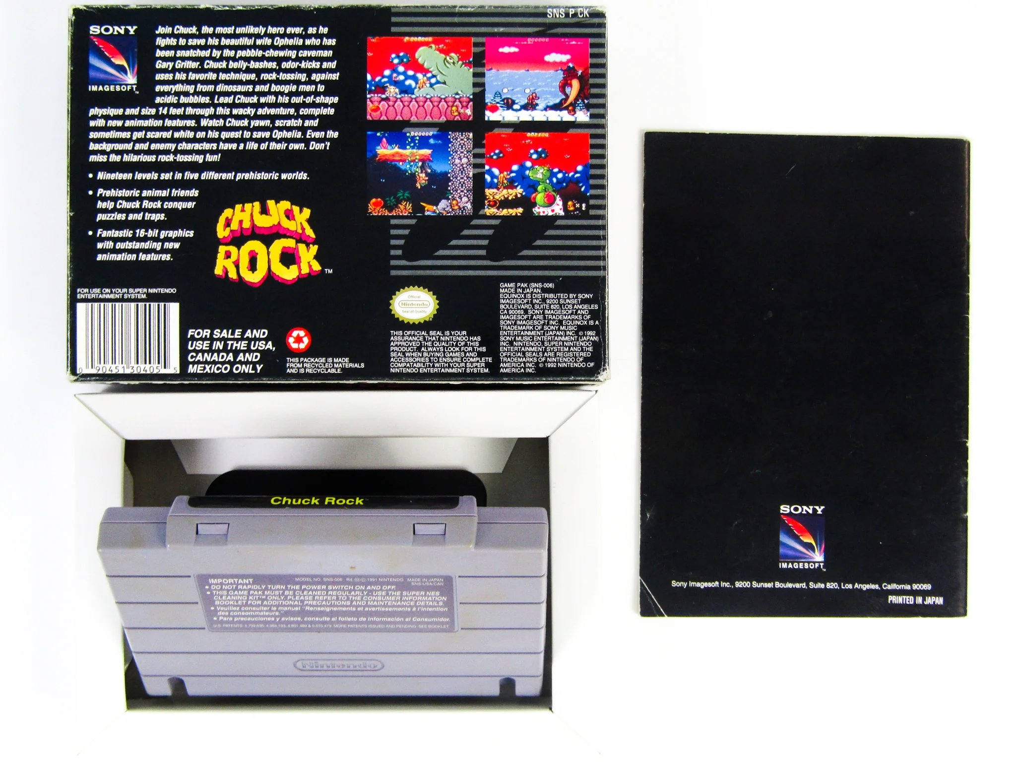 Chuck Rock (Super Nintendo / SNES) - Image 8