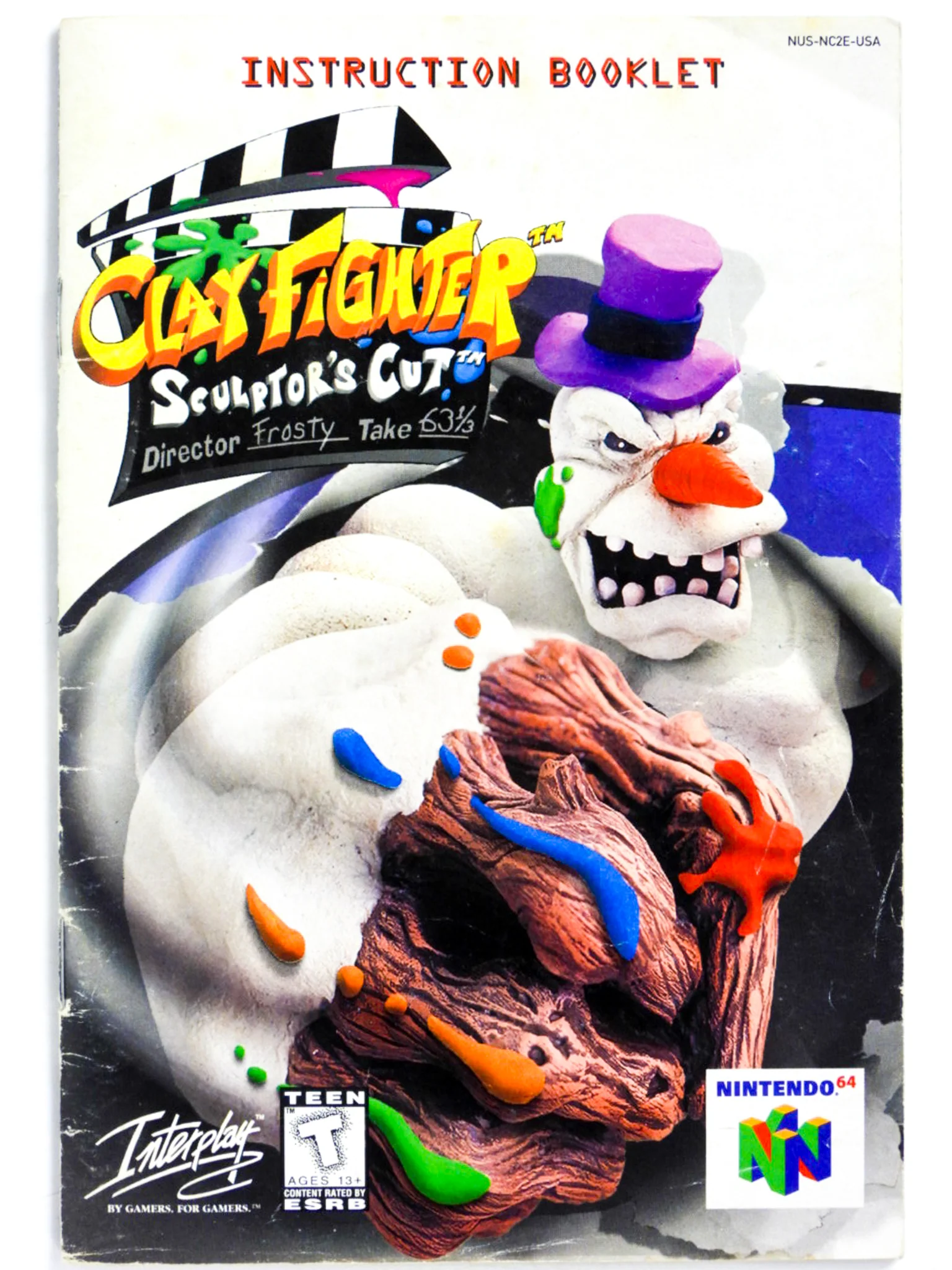 Clay Fighter Sculptors Cut (Nintendo 64 / N64) - Image 5