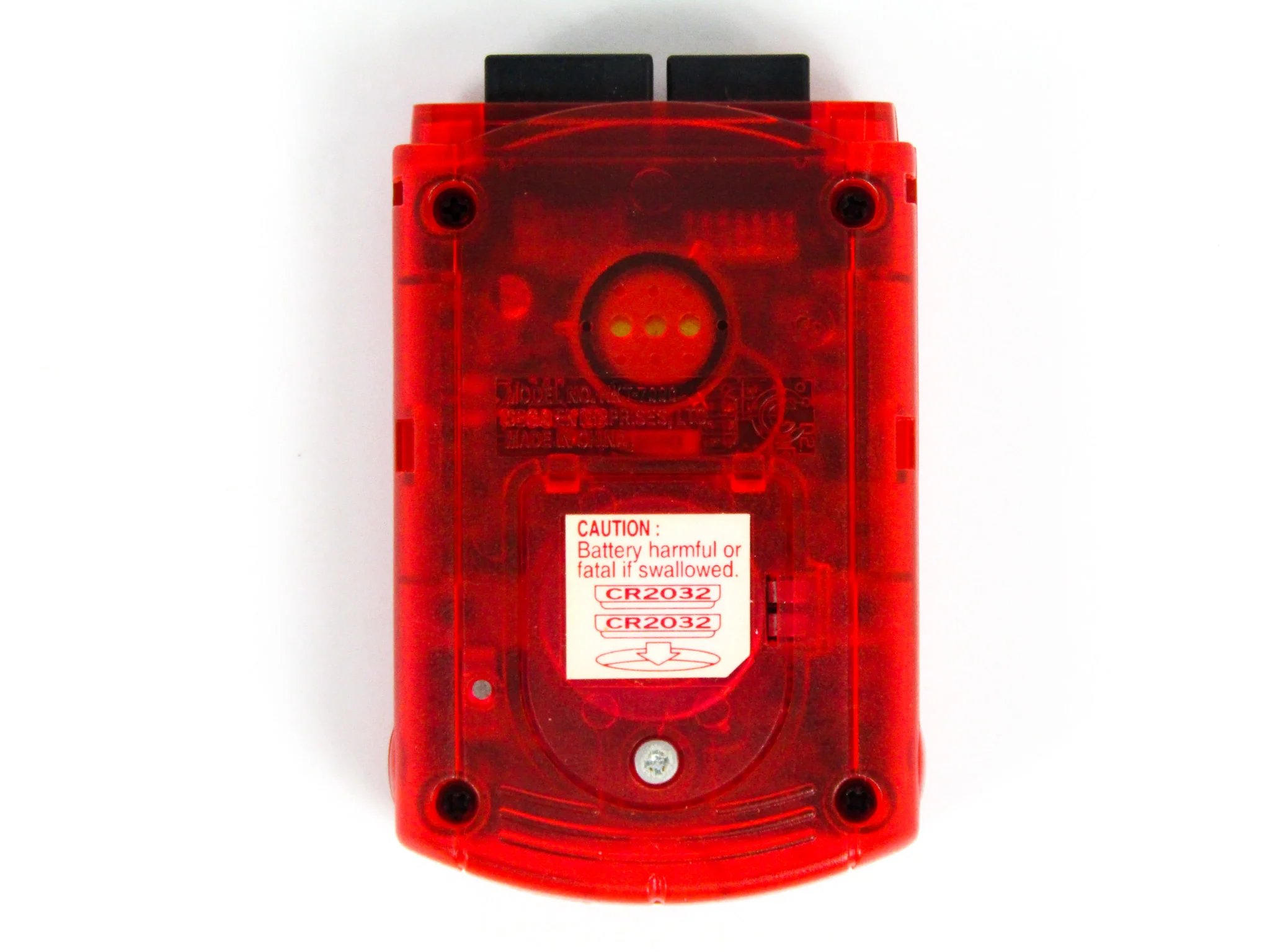 Clear Red Visual Memory Unit [VMU] (Sega Dreamcast) - Image 2