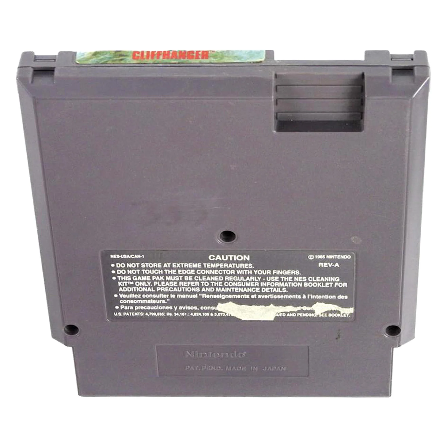 Cliffhanger (Nintendo / NES) - Image 4