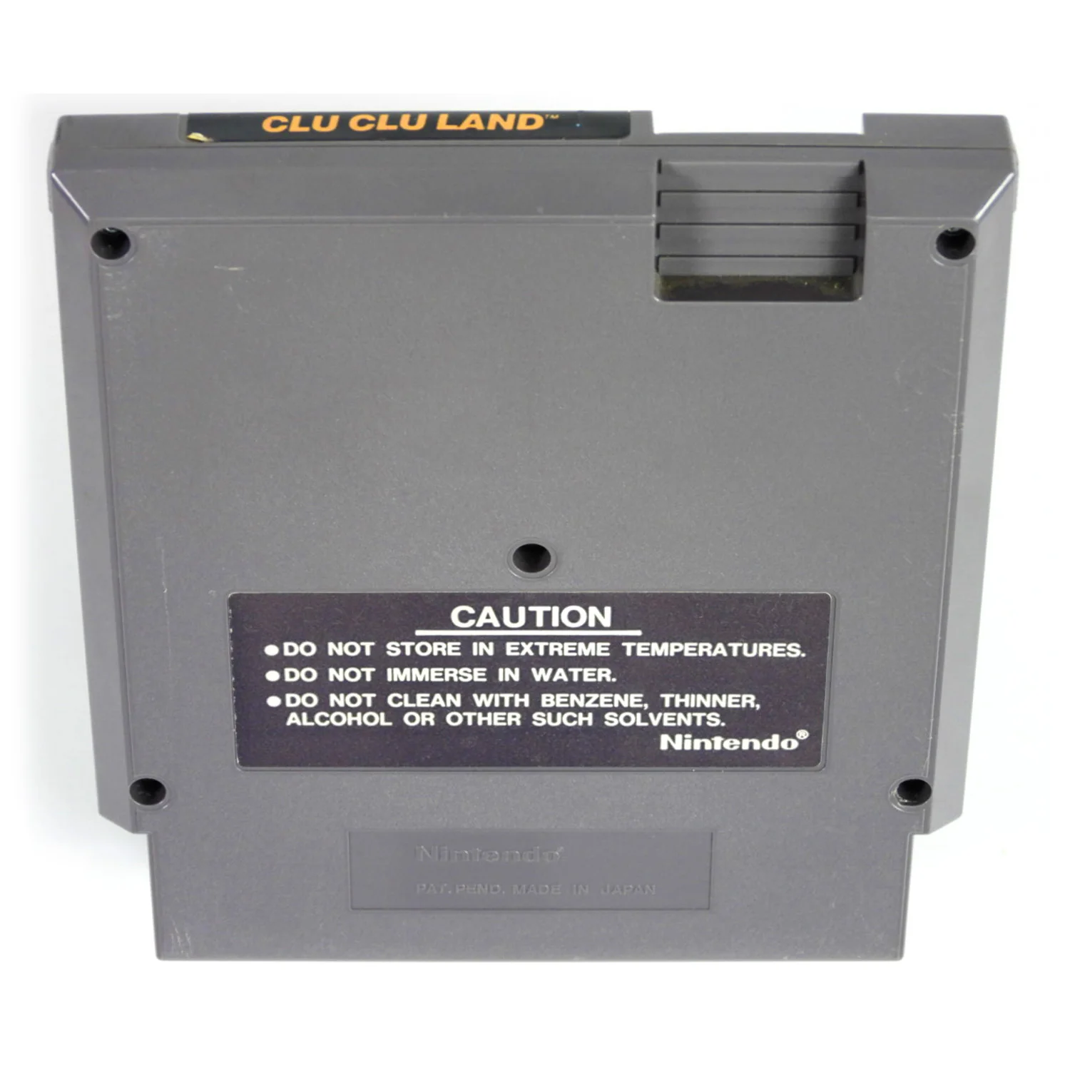 Clu Clu Land [5 Screw] (Nintendo / NES) - Image 2