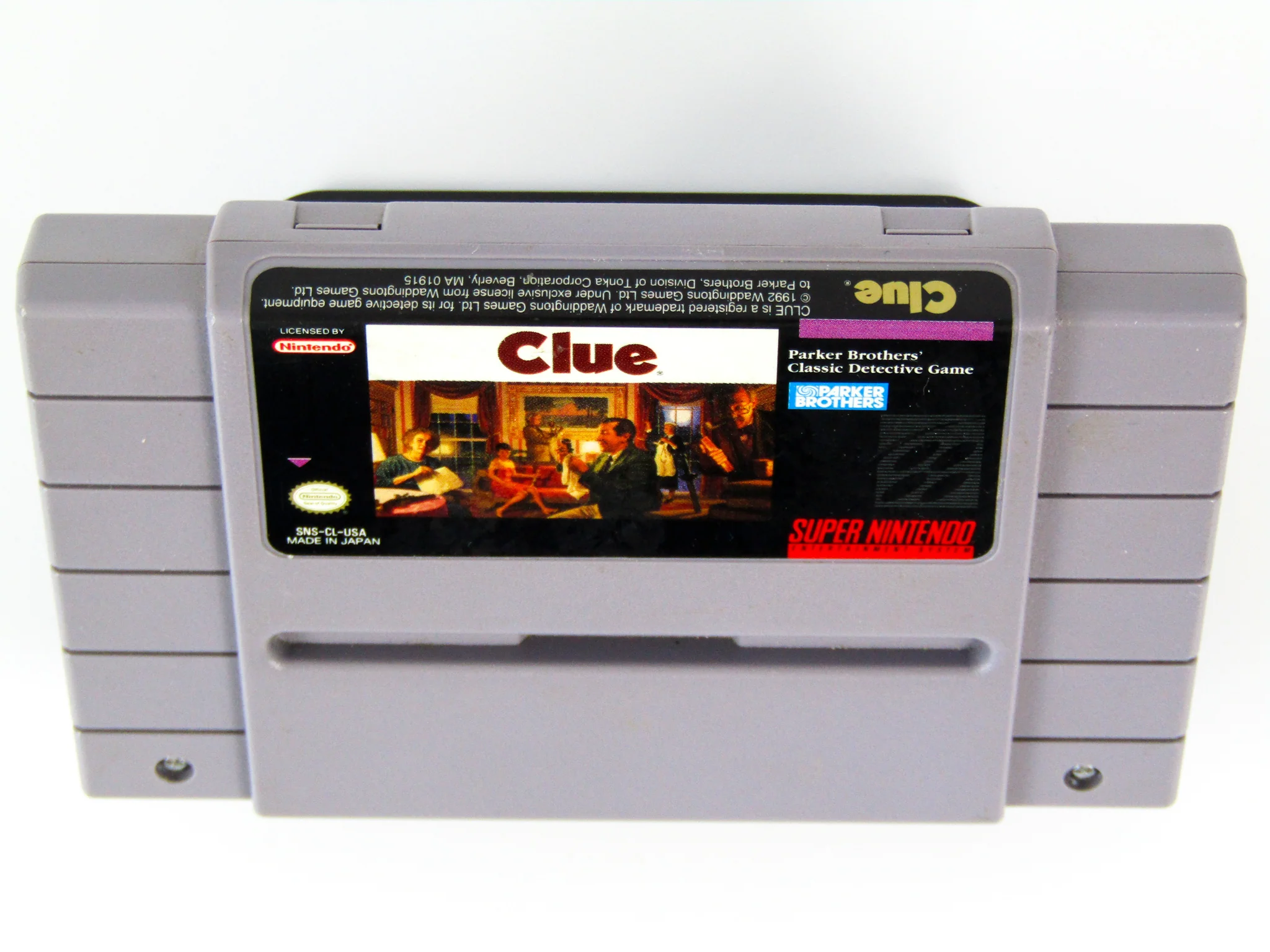 Clue (Super Nintendo / SNES) - Image 5