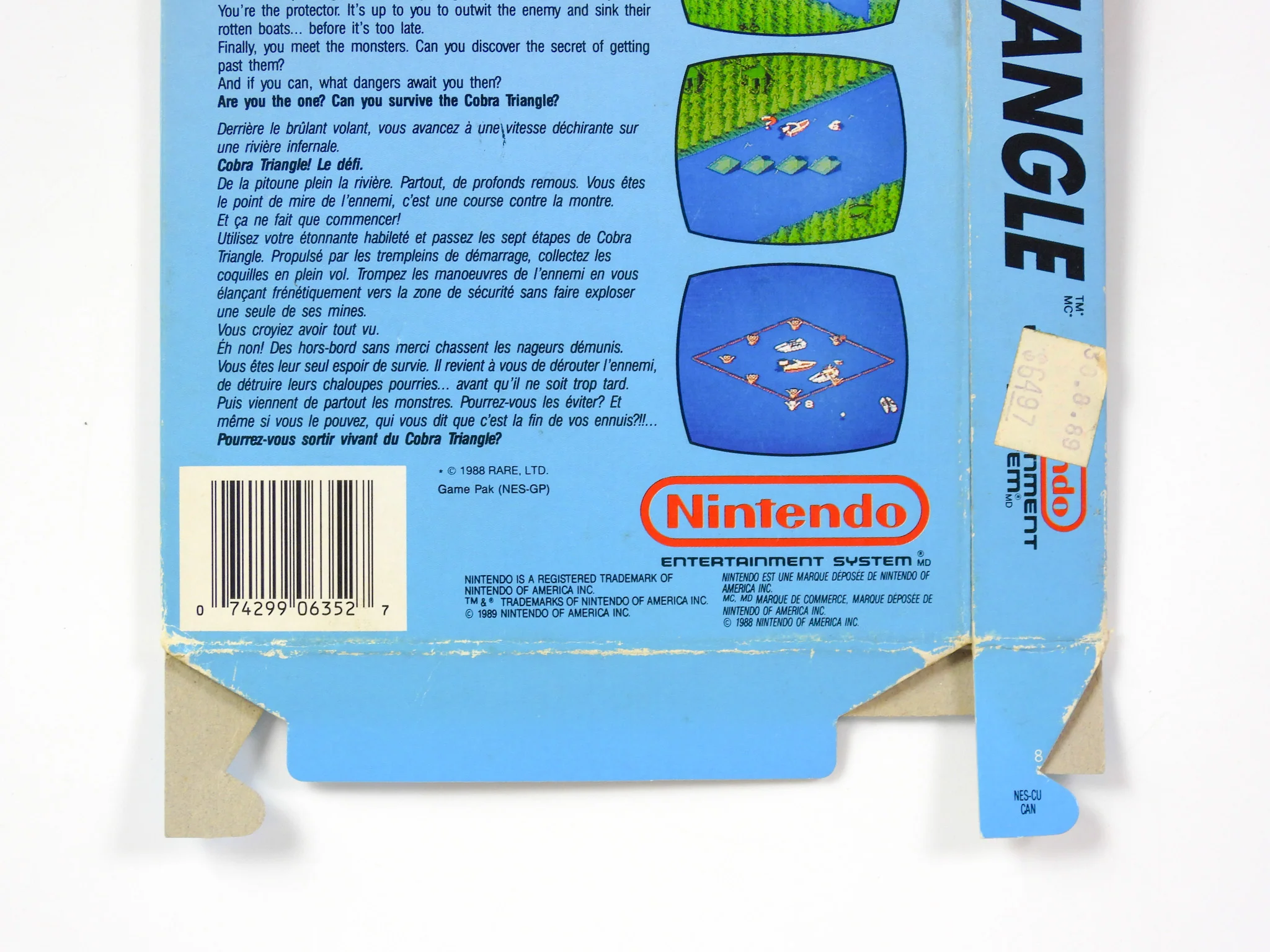 Cobra Triangle [Box] (Nintendo / NES) - Image 6
