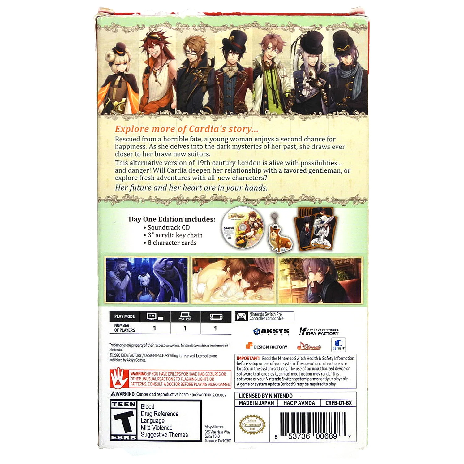 Code: Realize Future Blessings [Day One Edition] (Nintendo Switch) - Image 2