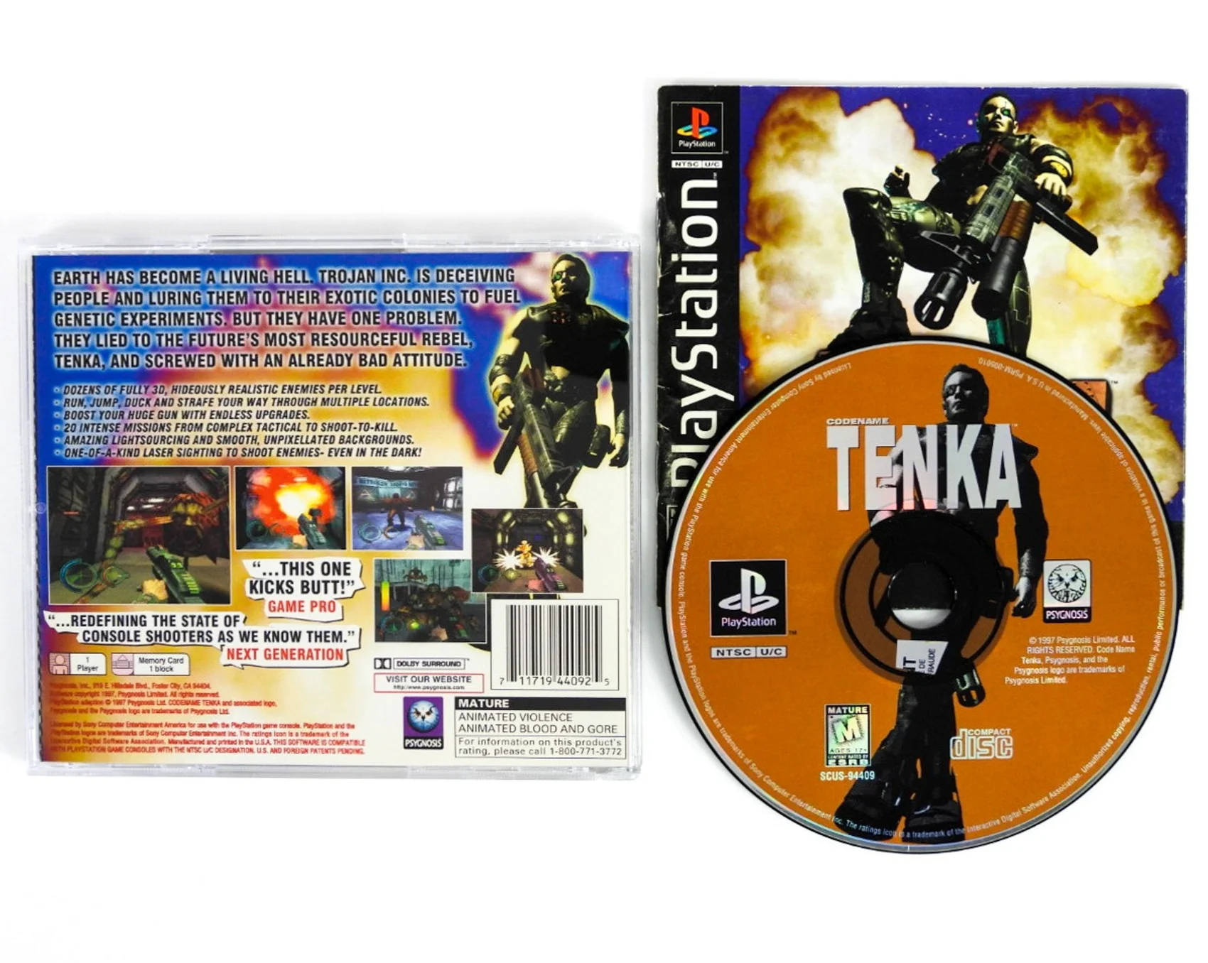 Codename: Tenka (PlayStation / PS1) - Image 3