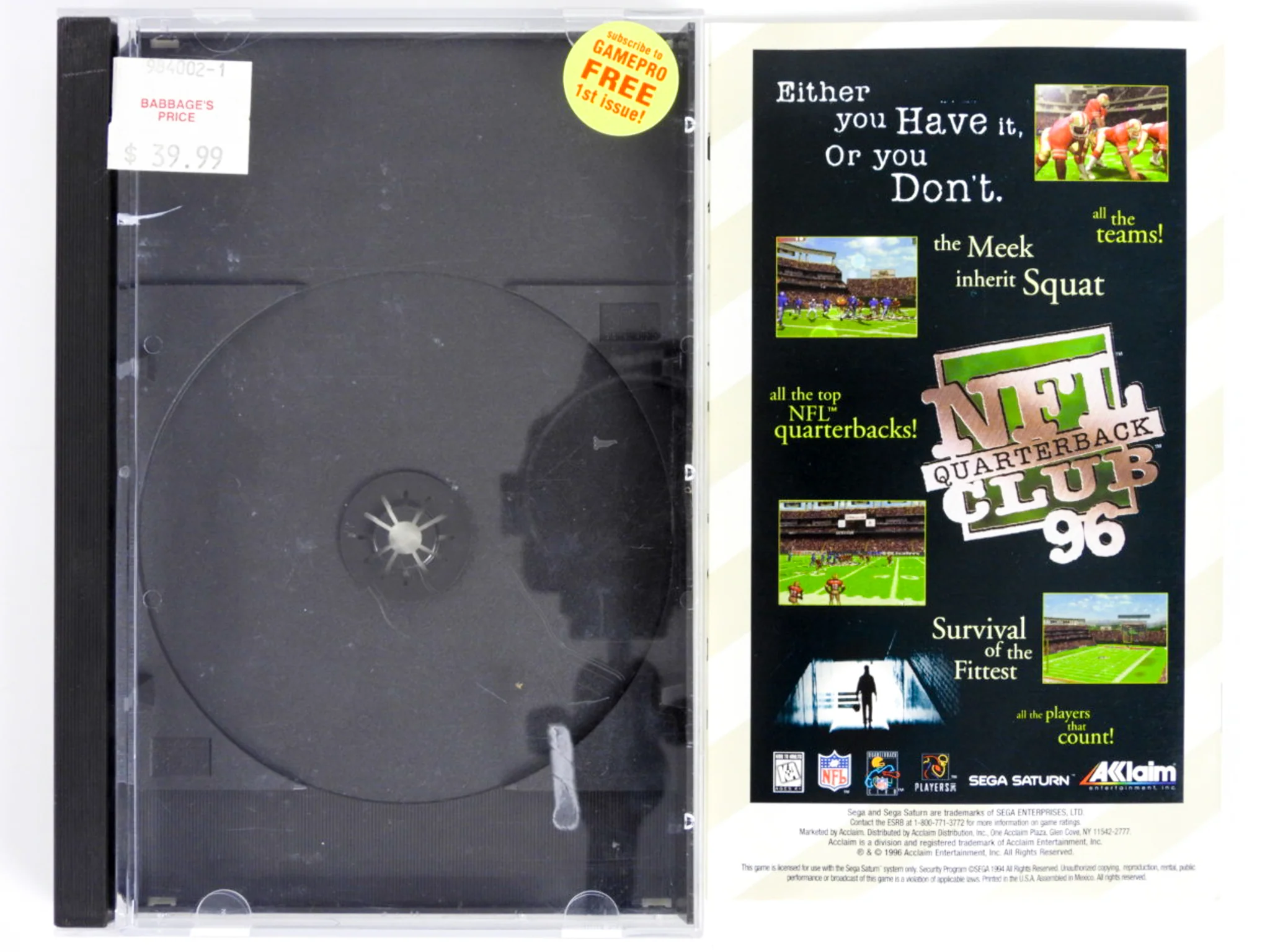 College Slam (Sega Saturn) - Image 3