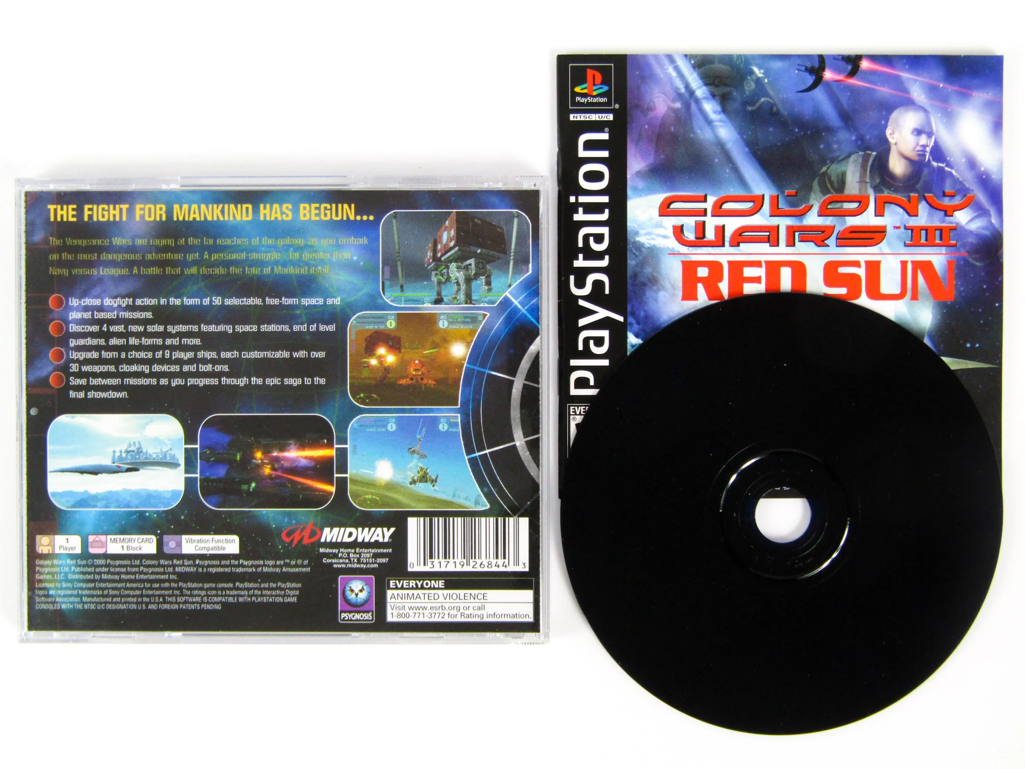 Colony Wars Red Sun (PlayStation / PS1) - Image 4