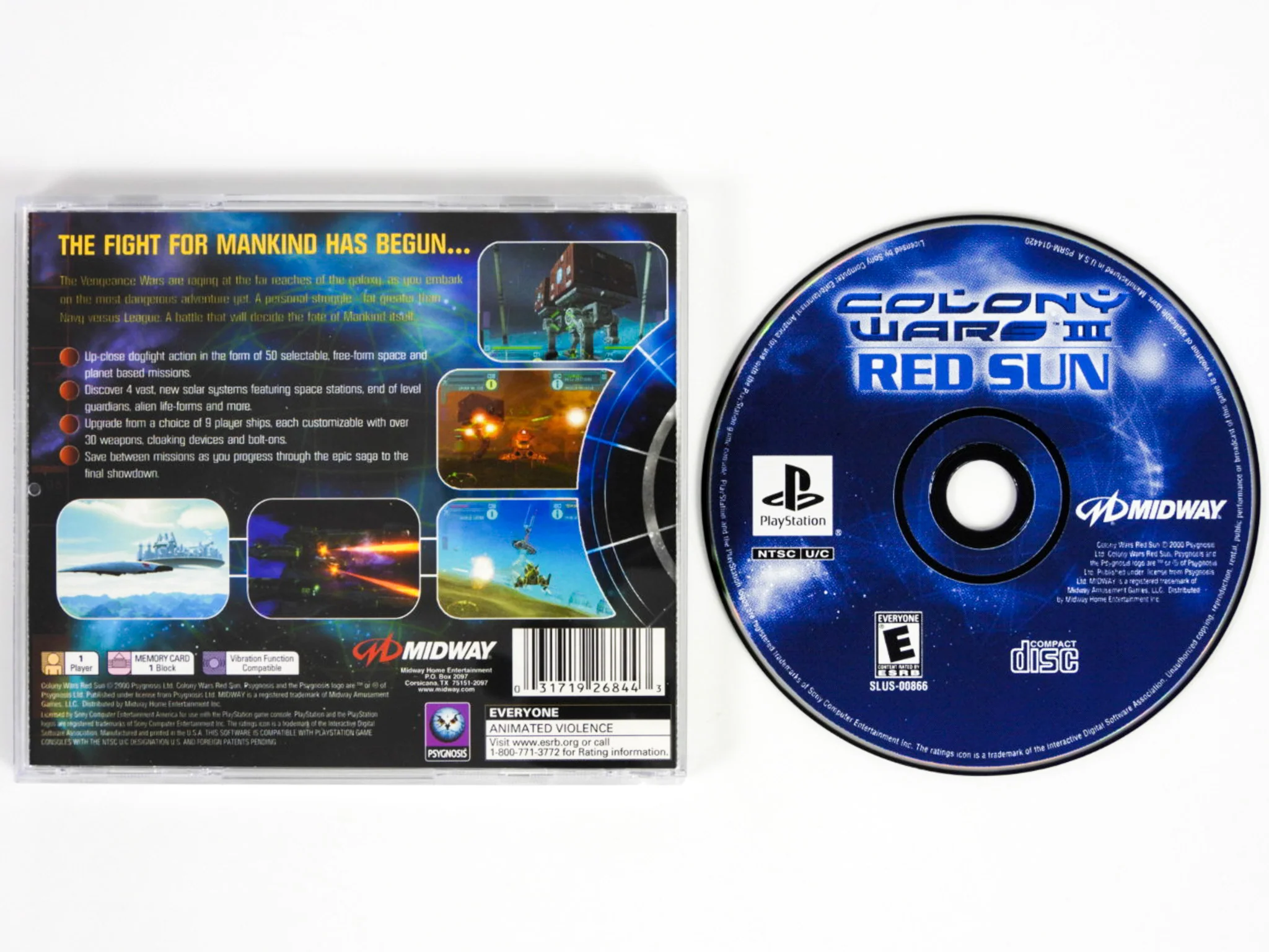 Colony Wars Red Sun (PlayStation / PS1) - Image 8