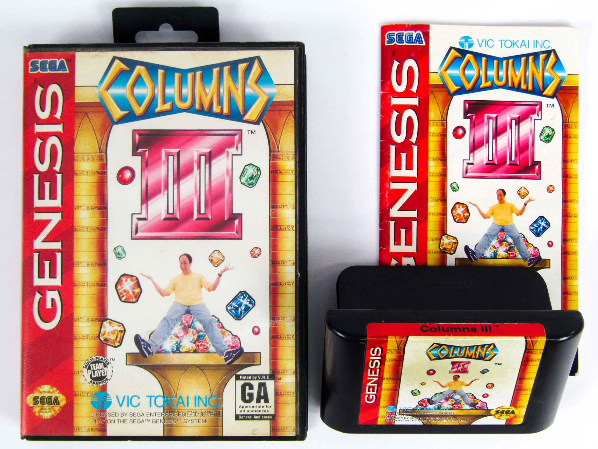Columns III: Revenge Of Columns (Sega Genesis) - Image 2