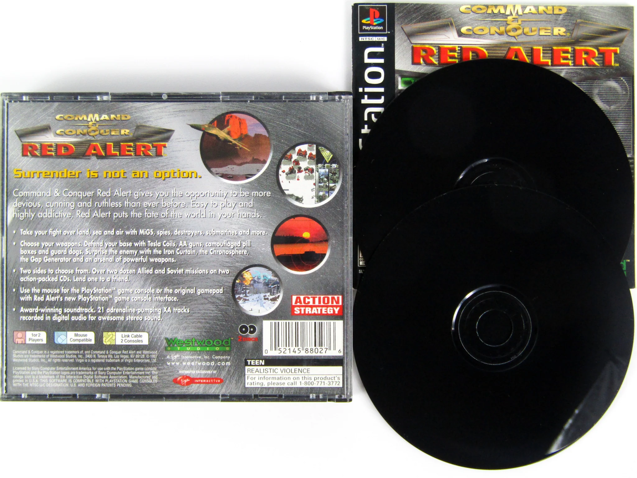 Command And Conquer Red Alert (PlayStation / PS1)