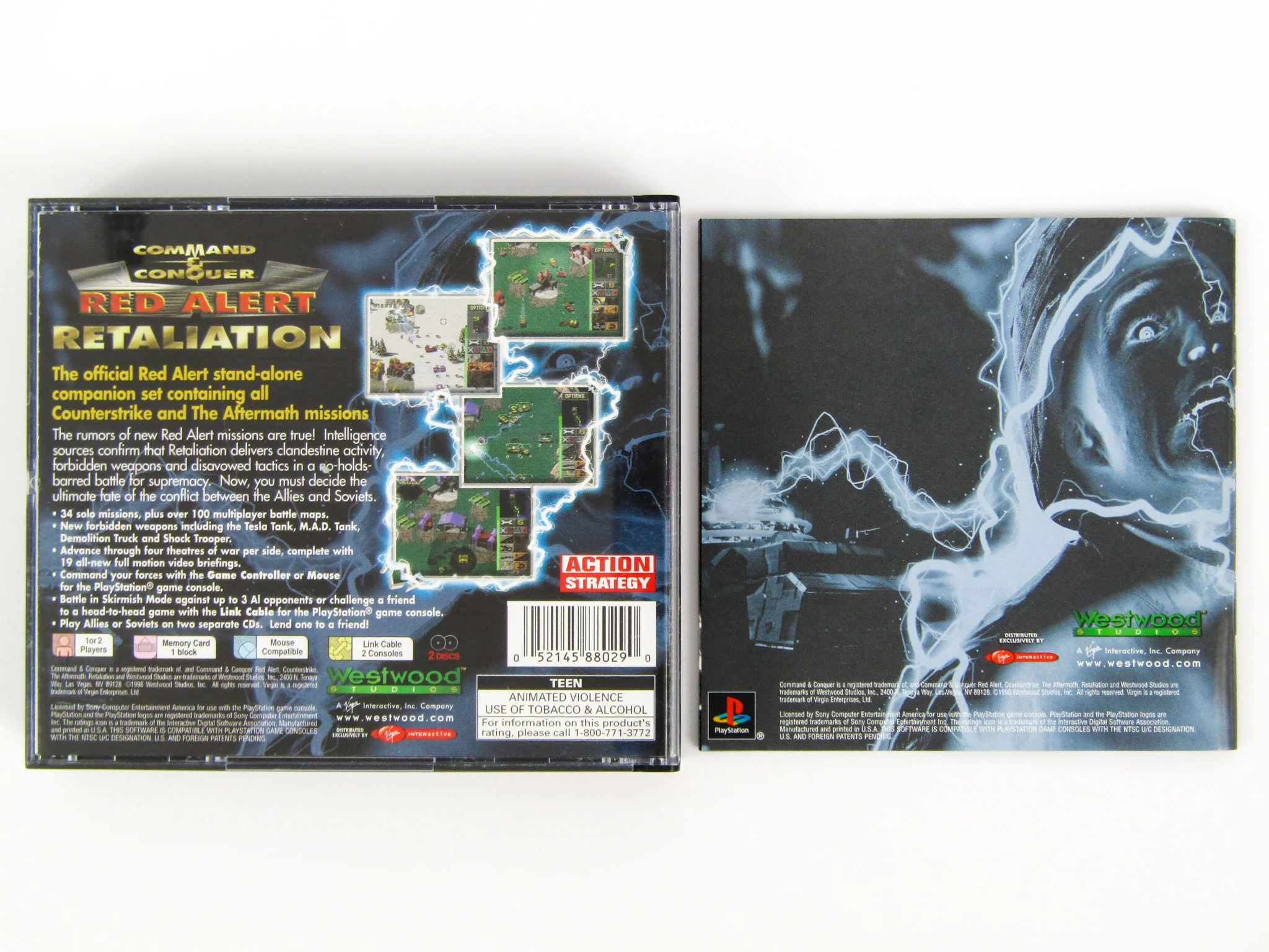 Command And Conquer Red Alert Retaliation (PlayStation / PS1) - Image 3
