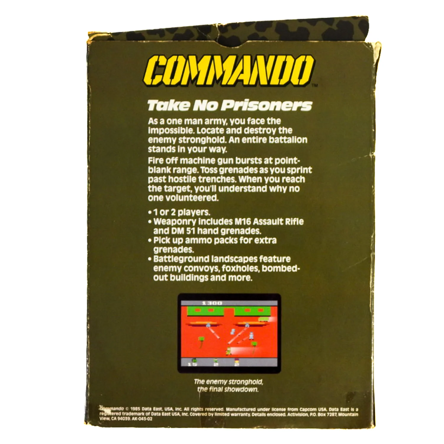 Commando (Atari 2600) - Image 2