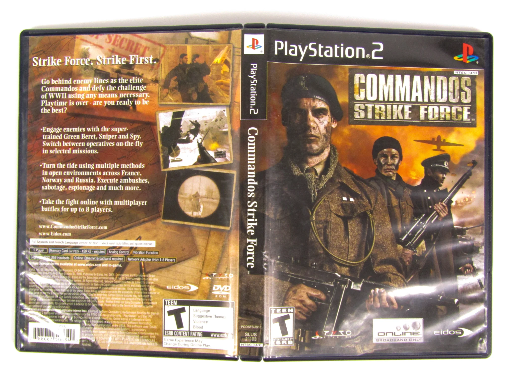 Commandos Strike Force (PlayStation 2 / PS2) - Image 3