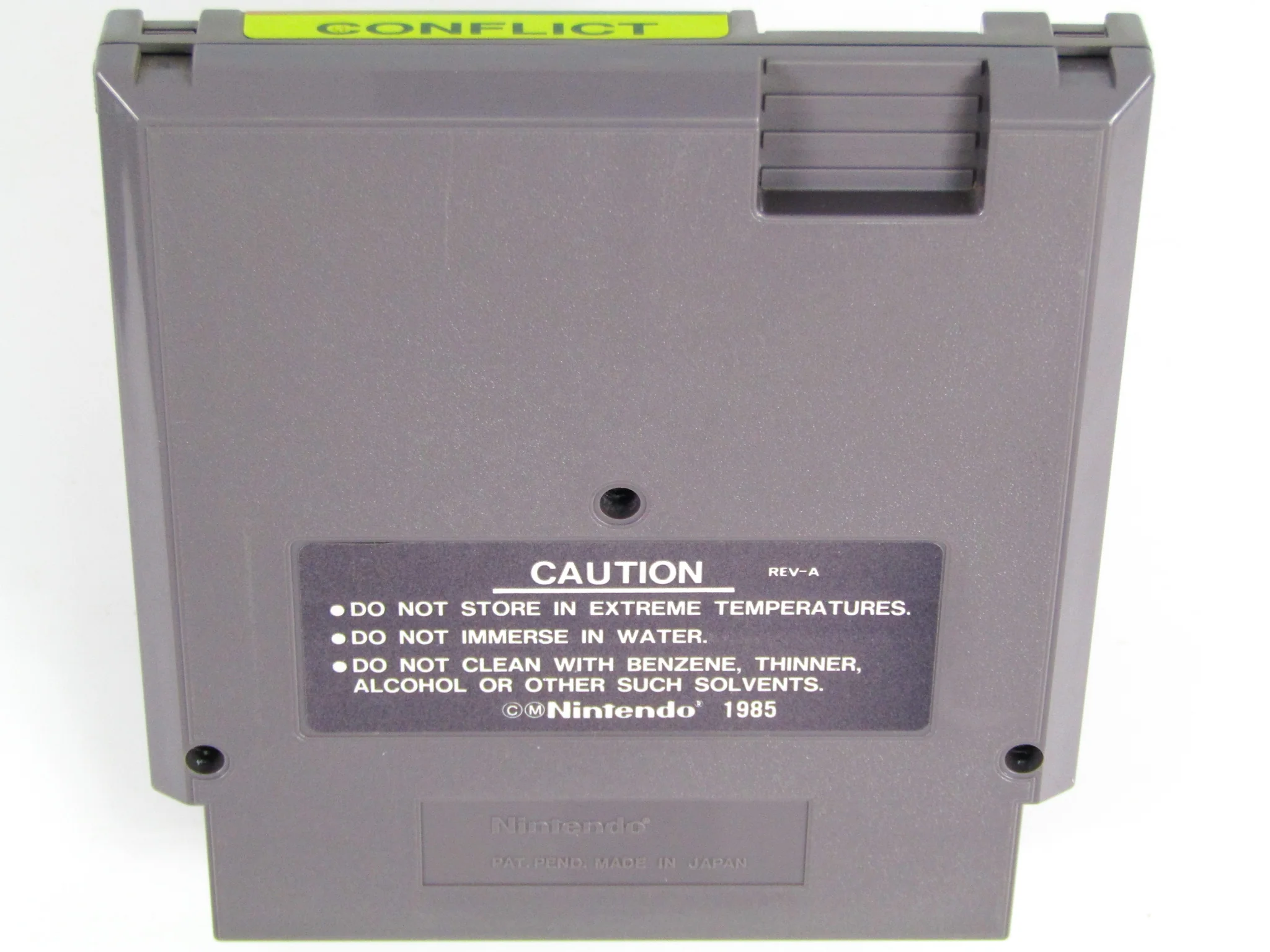Conflict (Nintendo / NES) - Image 2