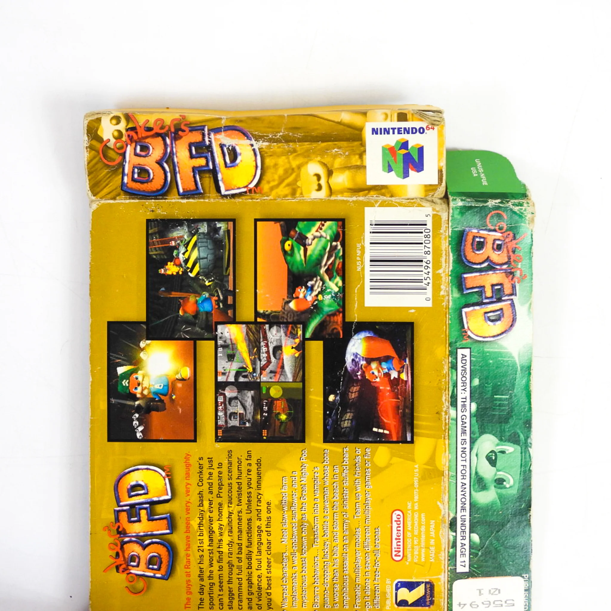 Conker's Bad Fur Day [Box] (Nintendo 64 / N64) - Image 4