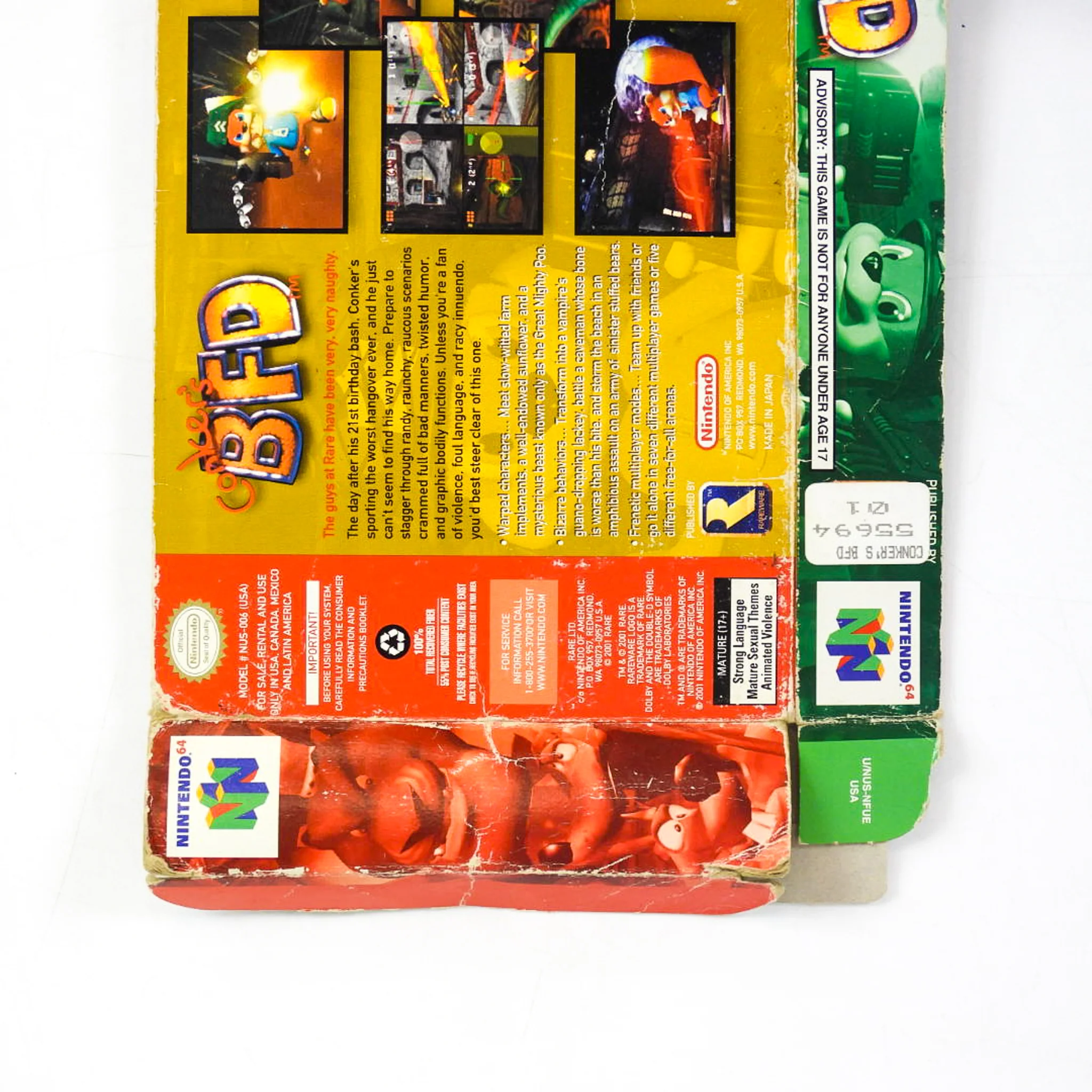 Conker's Bad Fur Day [Box] (Nintendo 64 / N64) - Image 5