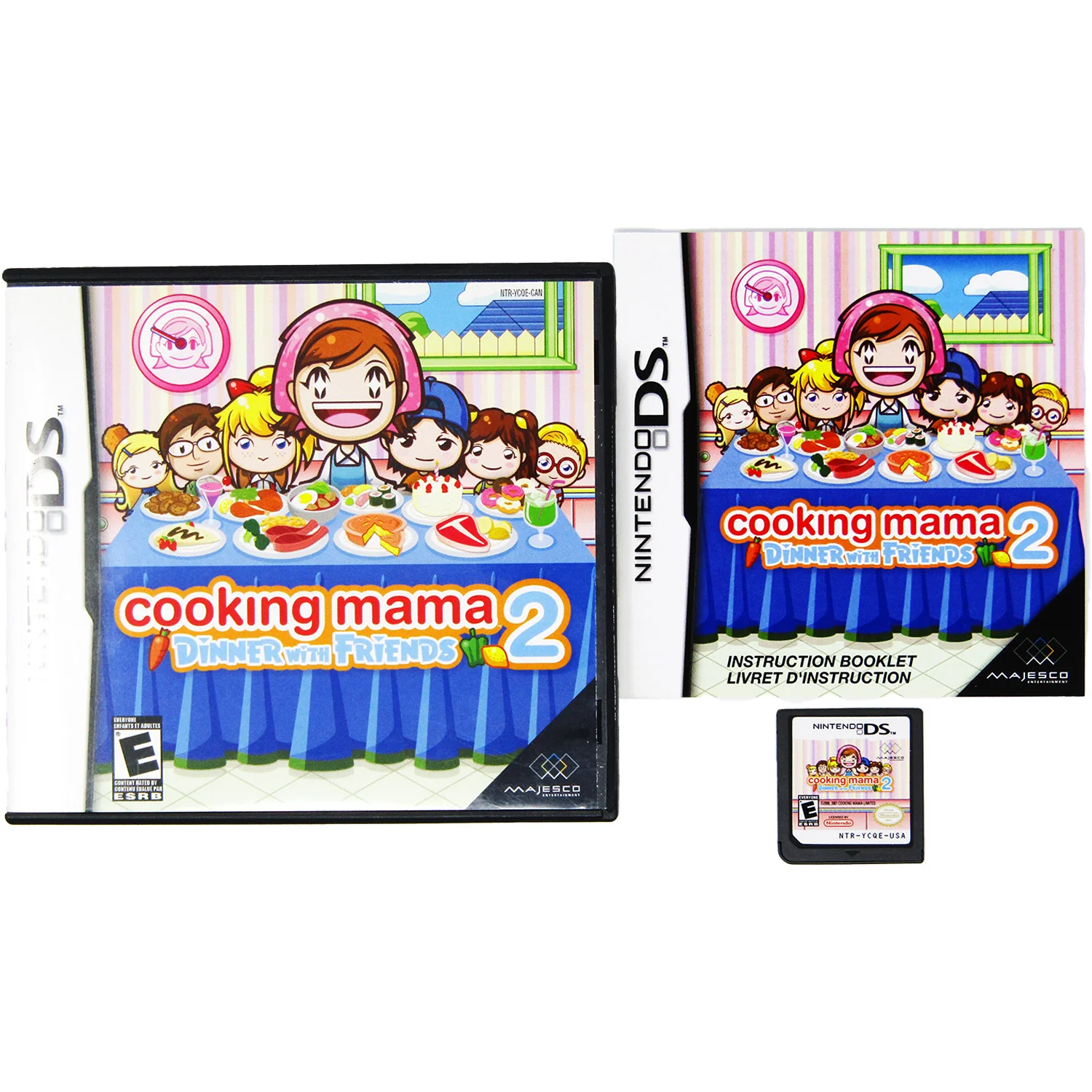 Cooking Mama 2 Dinner With Friends (Nintendo DS)