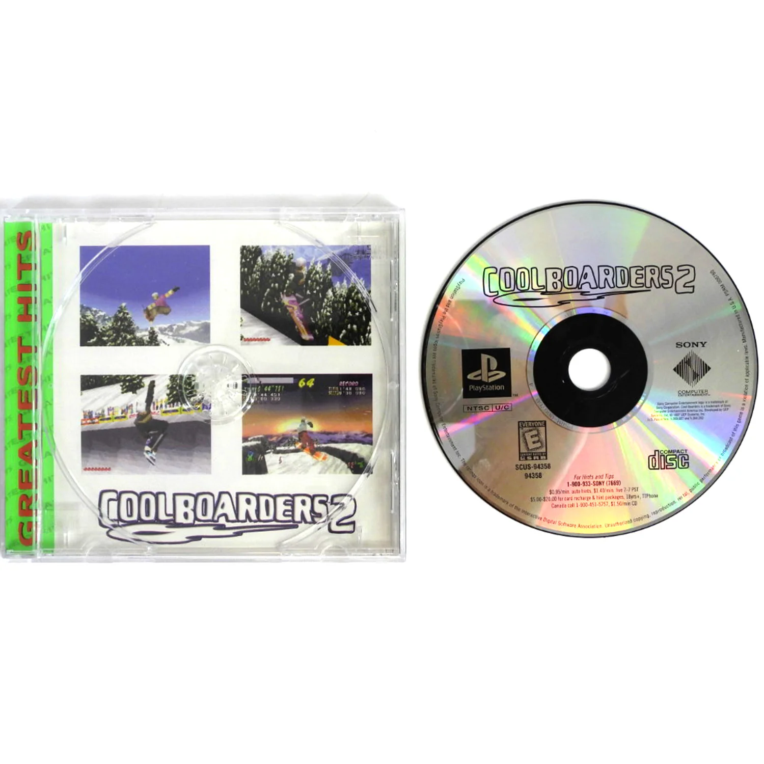Cool Boarders 2 [Greatest Hits] (PlayStation / PS1) - Image 10