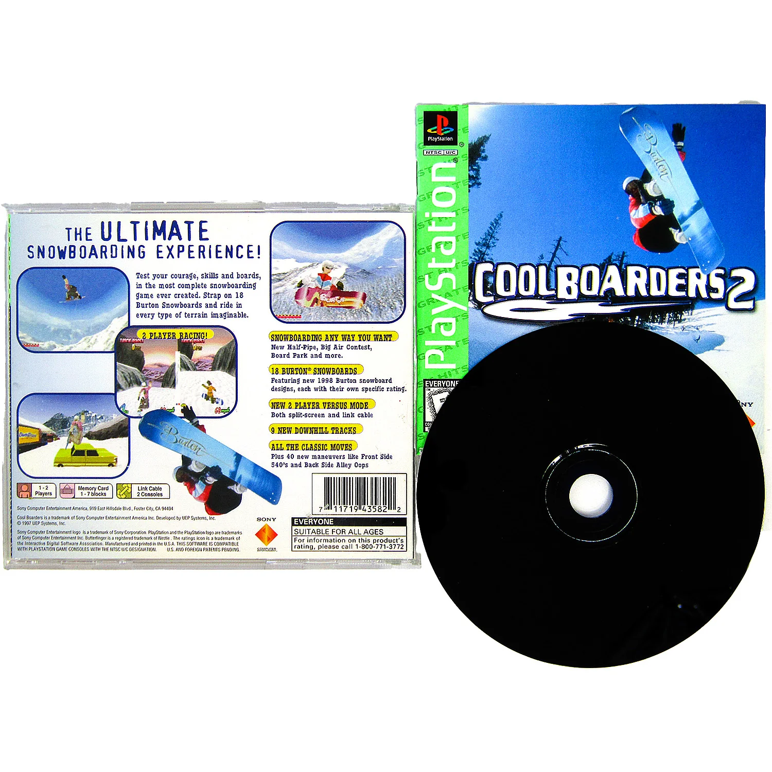 Cool Boarders 2 [Greatest Hits] (PlayStation / PS1) - Image 4
