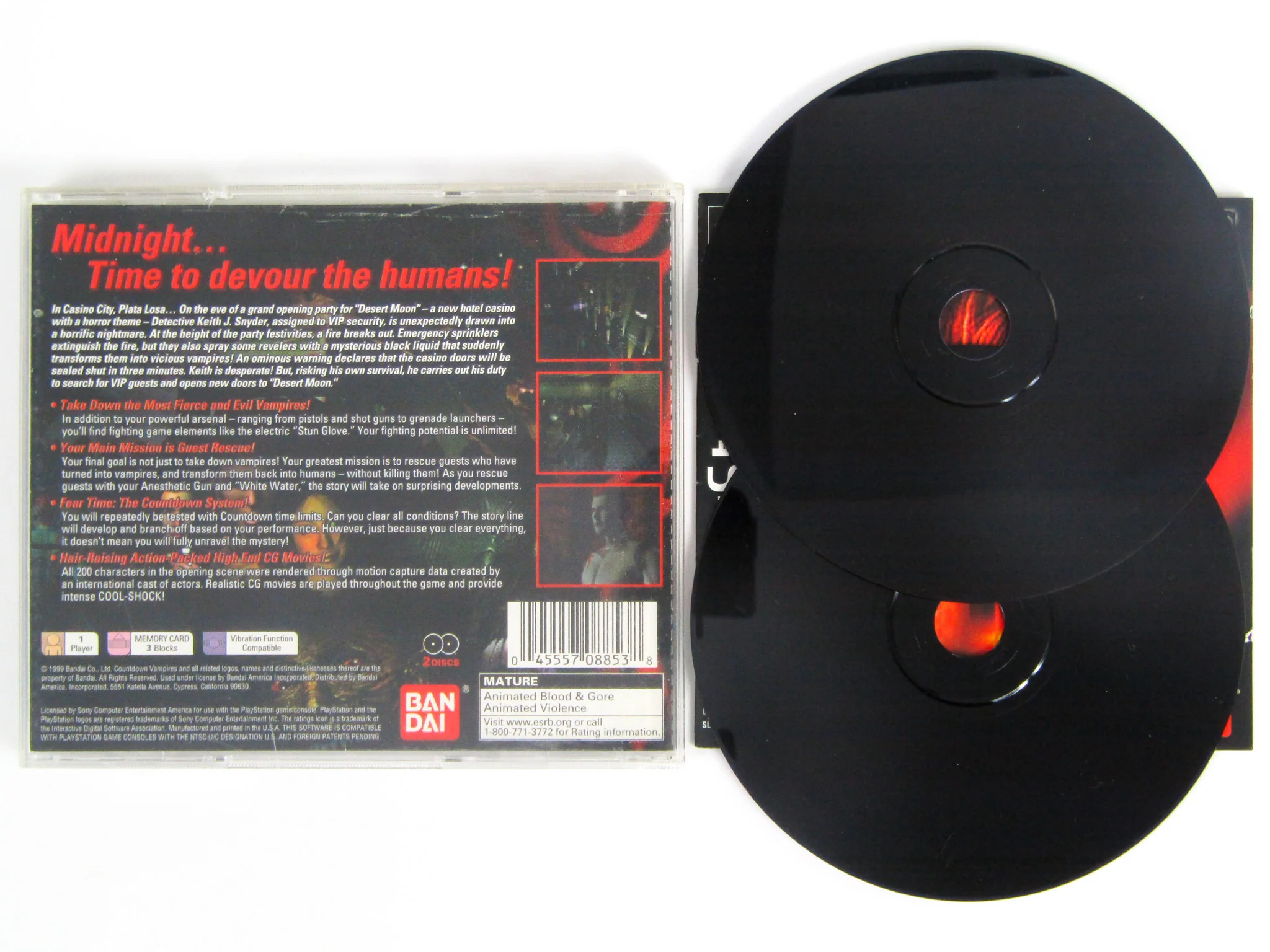 Countdown Vampires (PlayStation / PS1)
