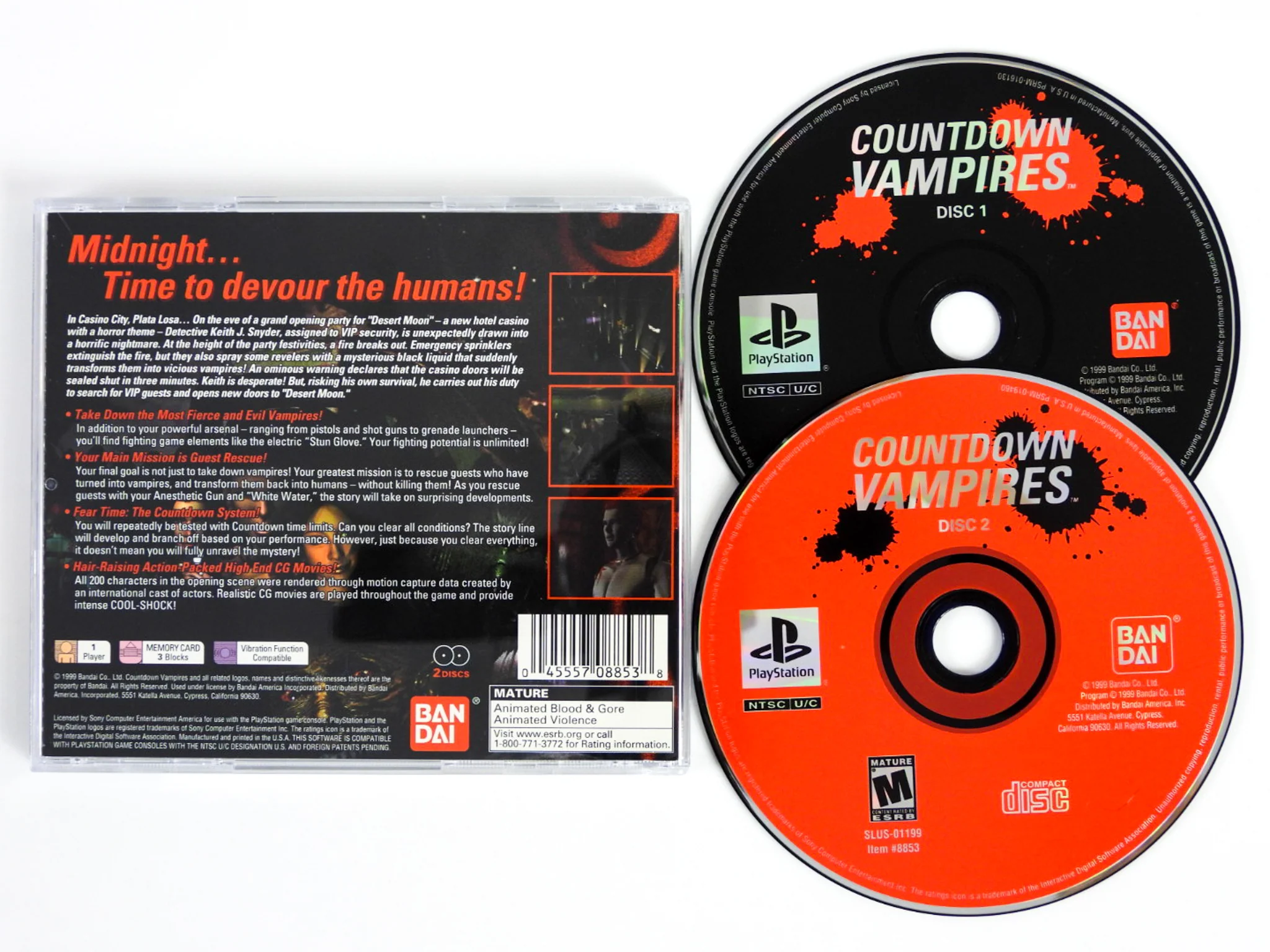 Countdown Vampires (PlayStation / PS1) - Image 5