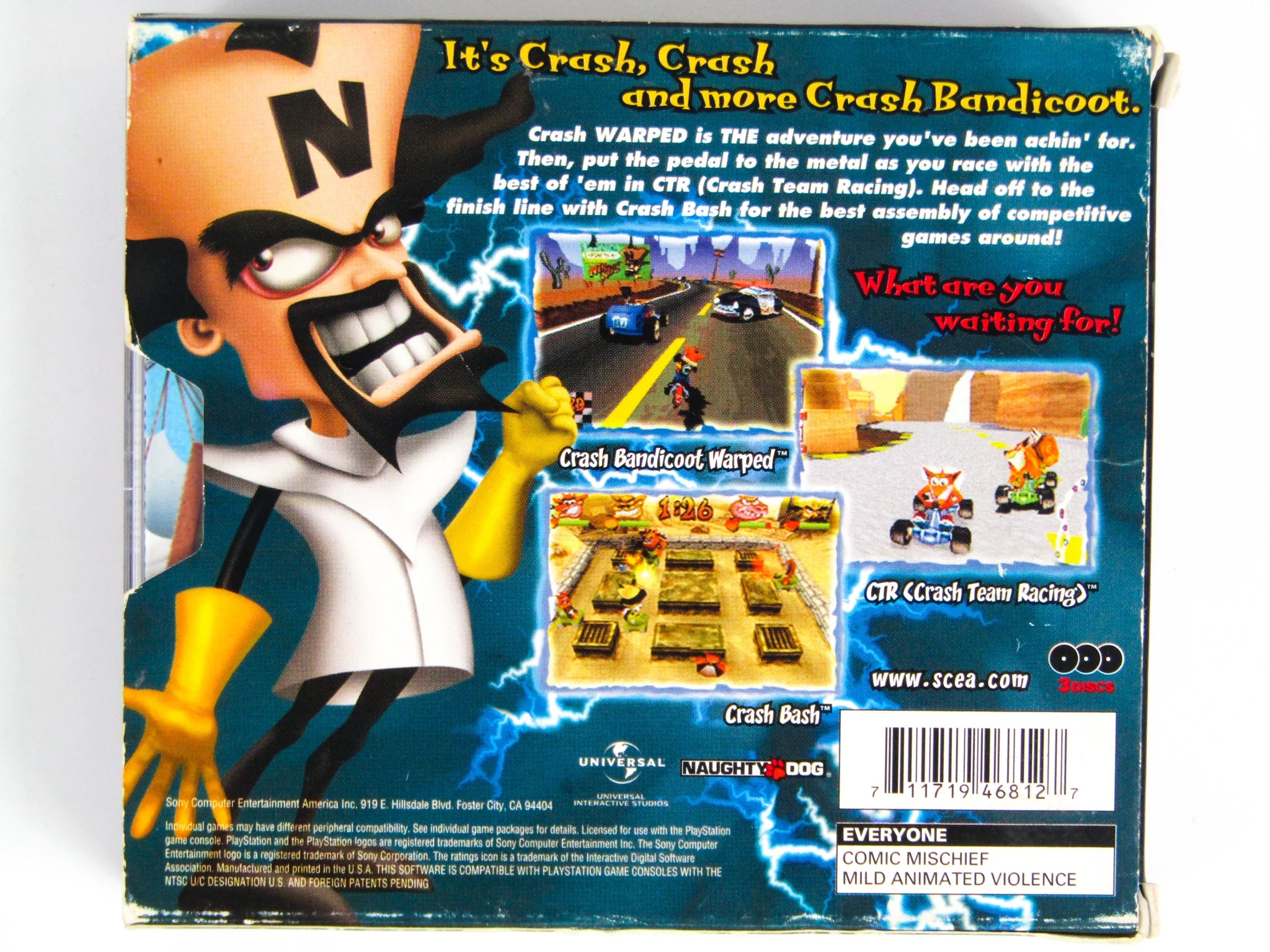 Crash Bandicoot Collector's Edition (PlayStation / PS1) - Image 2