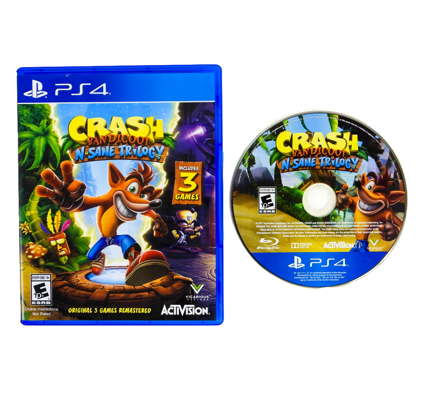 Crash Bandicoot N. Sane Trilogy (PlayStation 4 / PS4) - Image 3