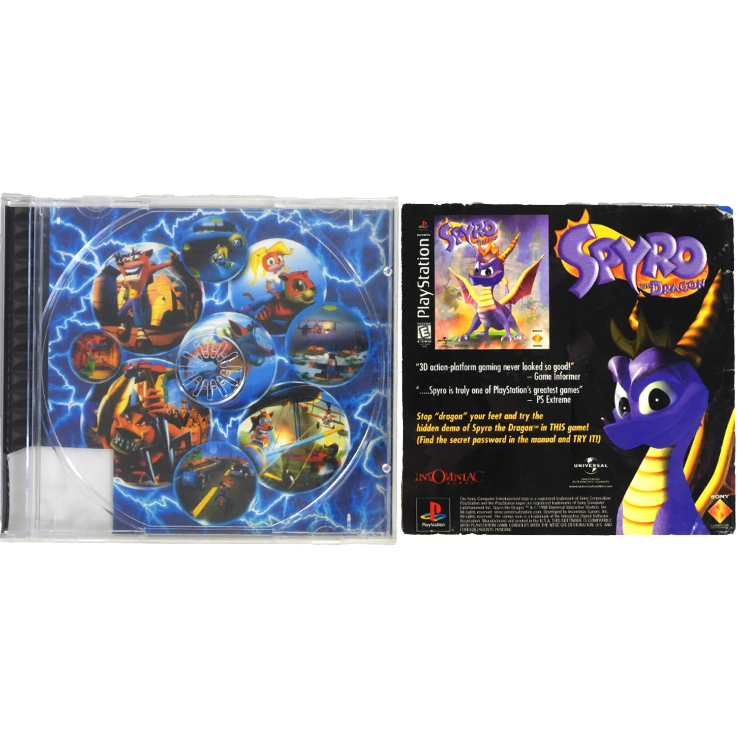 Crash Bandicoot: Warped [Lenticular Cover] (PlayStation / PS1) - Image 5