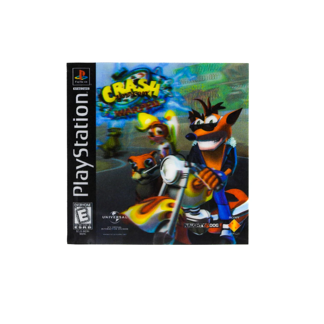 Crash Bandicoot: Warped [Lenticular Cover] (PlayStation / PS1) - Image 7