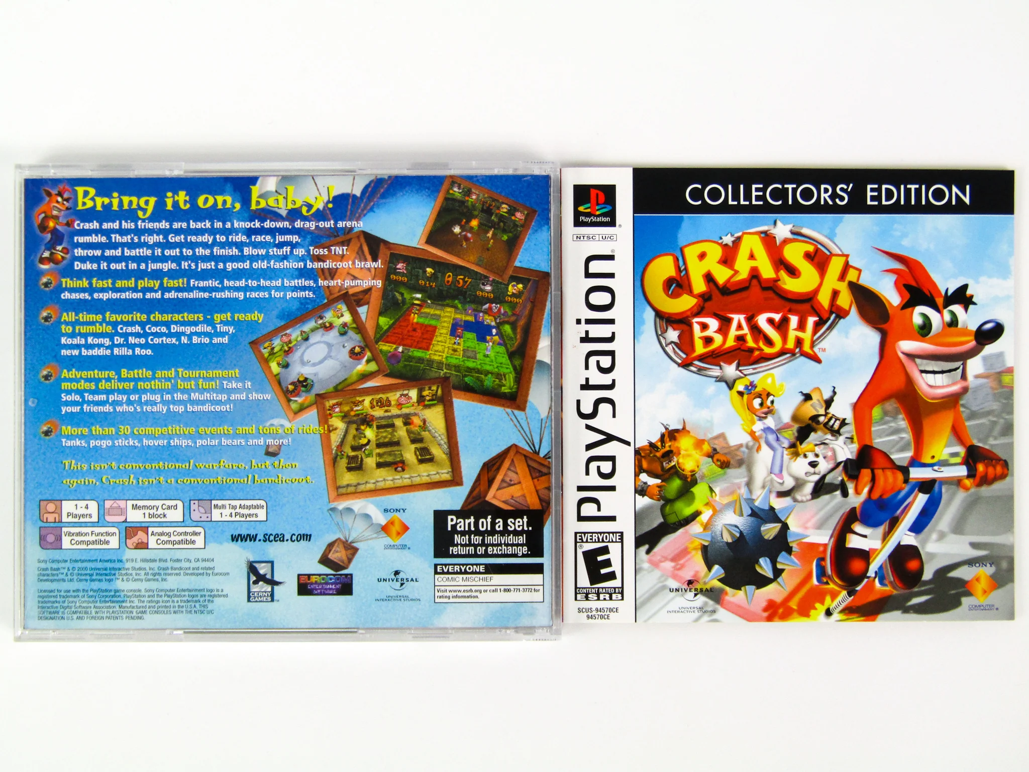 Crash Bash [Collector's Edition] (PlayStation / PS1) - Image 2