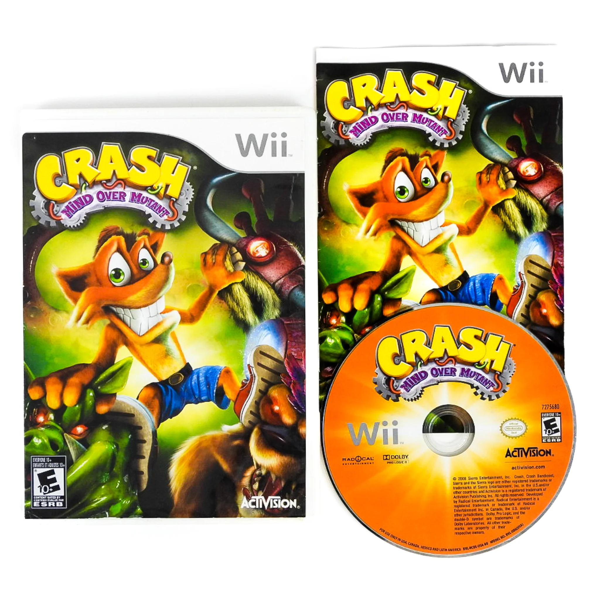 Crash: Mind Over Mutant (Nintendo Wii) - Image 2
