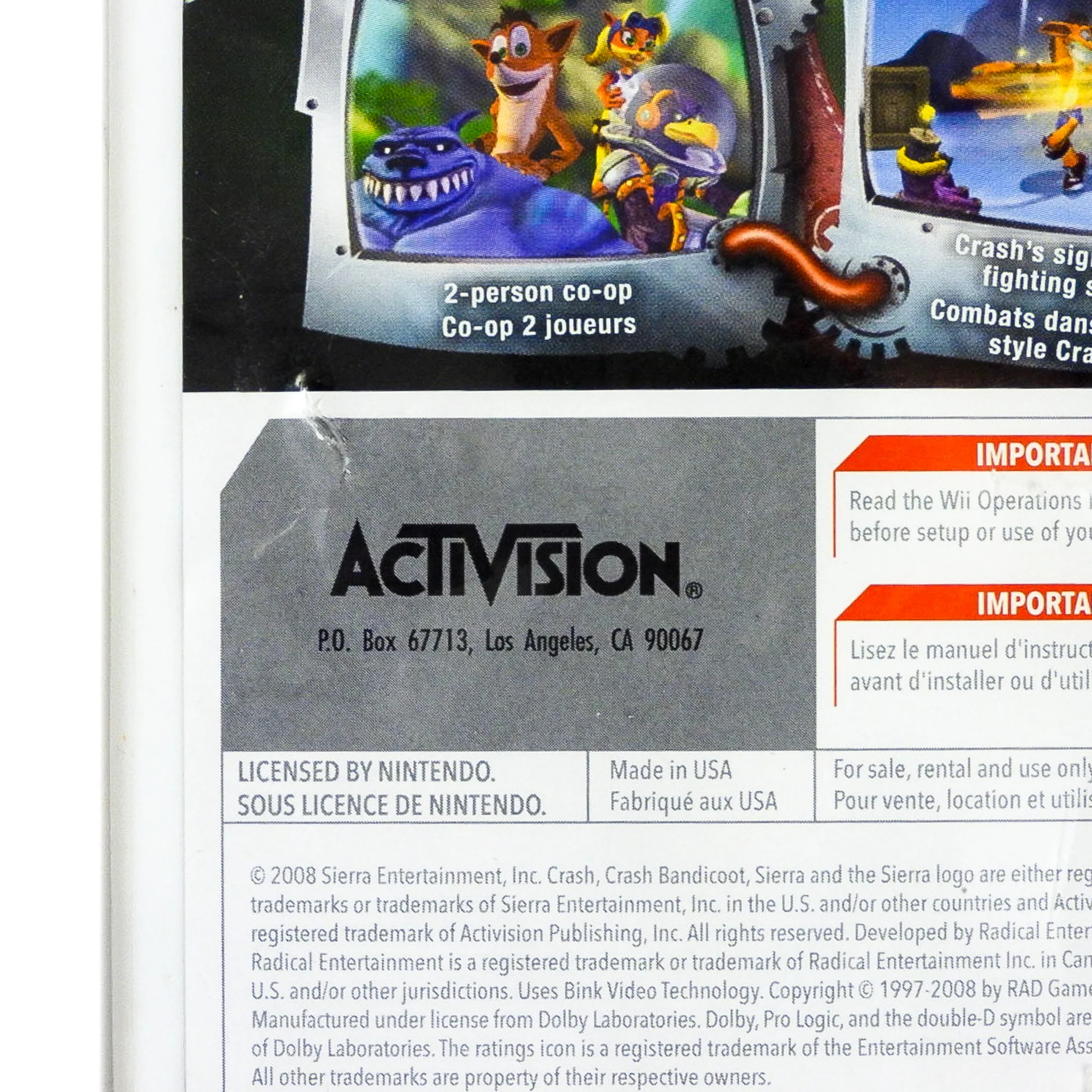 Crash: Mind Over Mutant (Nintendo Wii) - Image 3