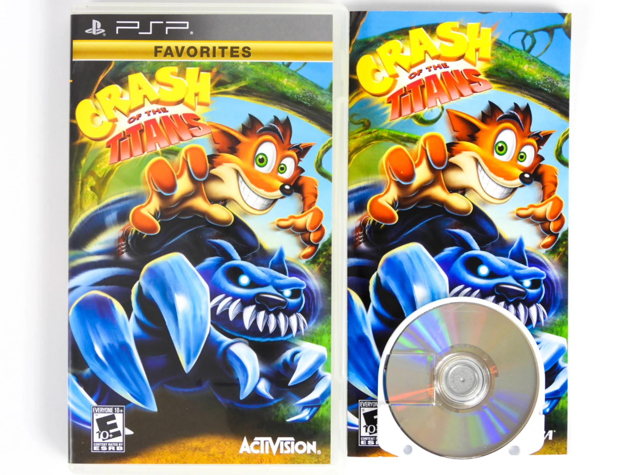 Crash Of The Titans [Favorites] (PlayStation Portable / PSP)
