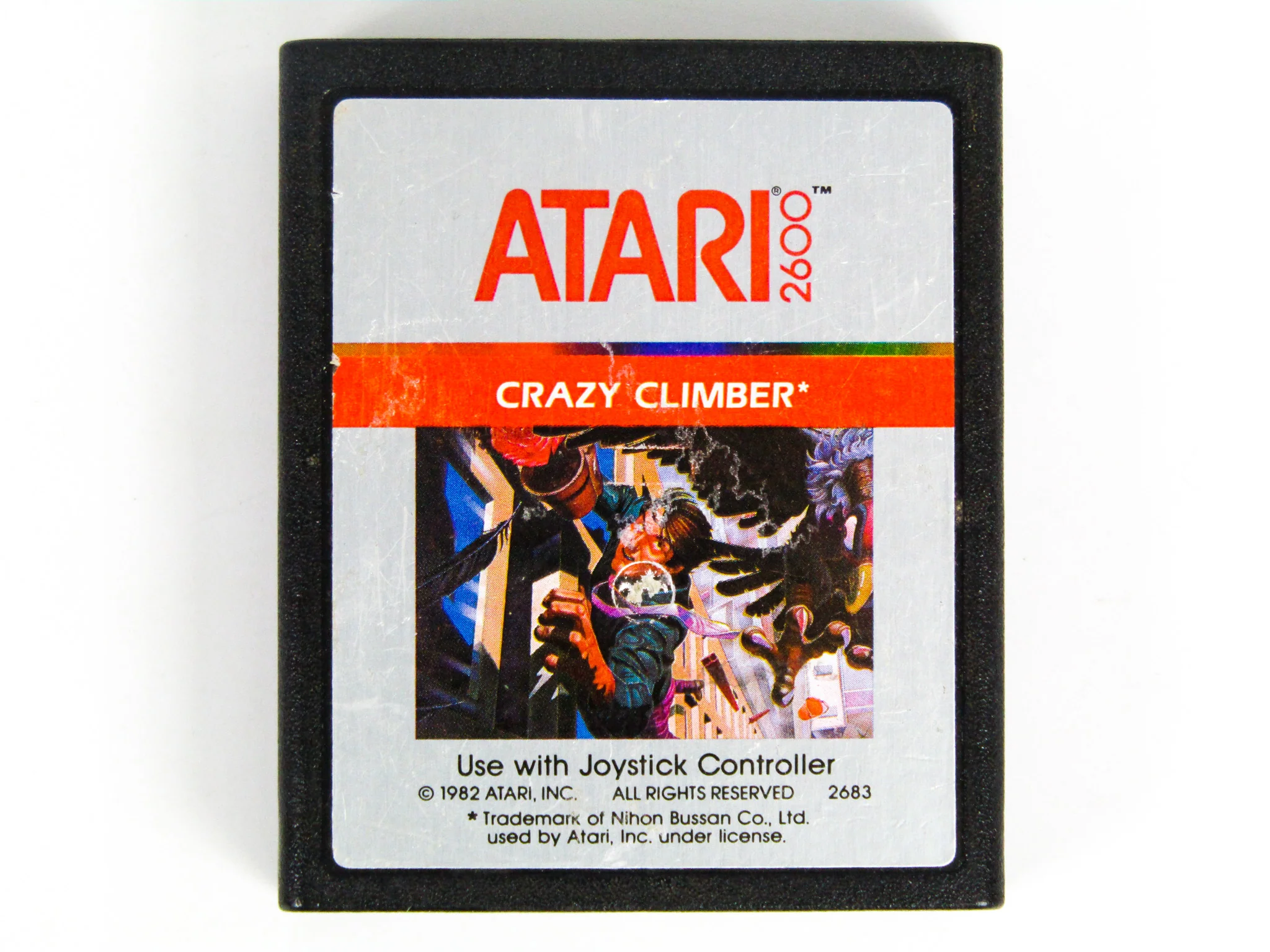 Crazy Climber [Silver Label] (Atari 2600) - Image 3
