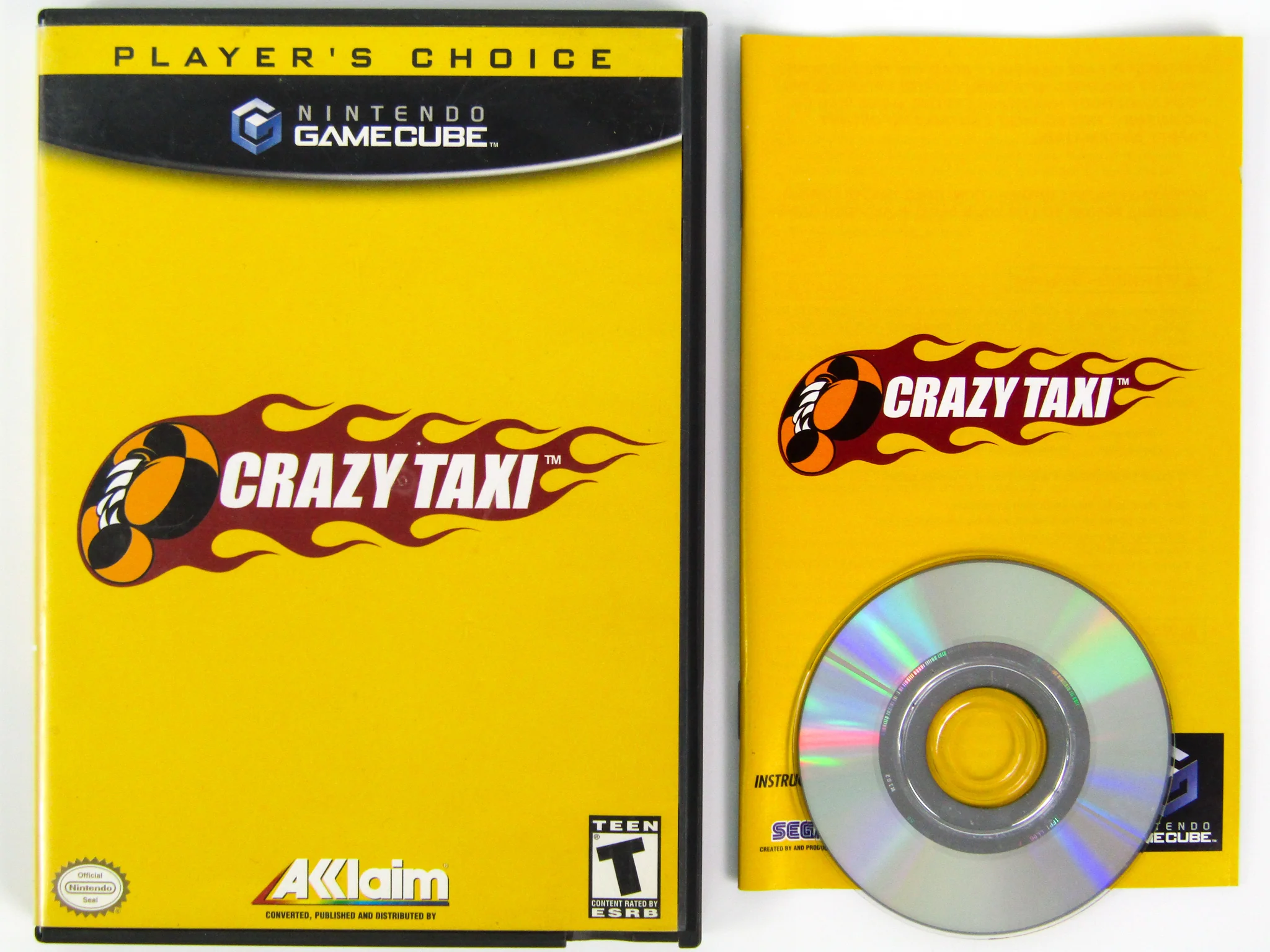 Crazy Taxi [Player's Choice] (Nintendo GameCube) - Image 2