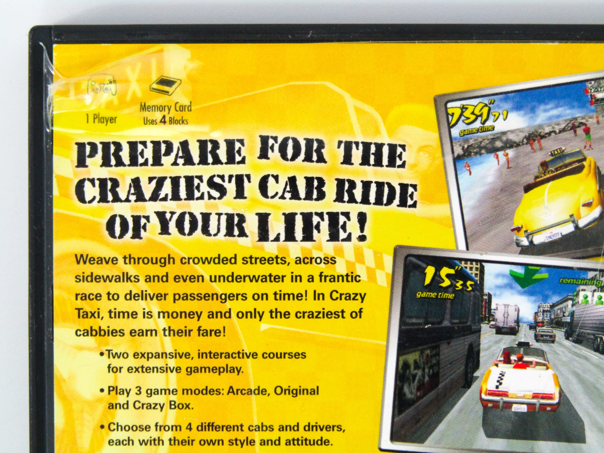 Crazy Taxi [Player's Choice] (Nintendo GameCube) - Image 3