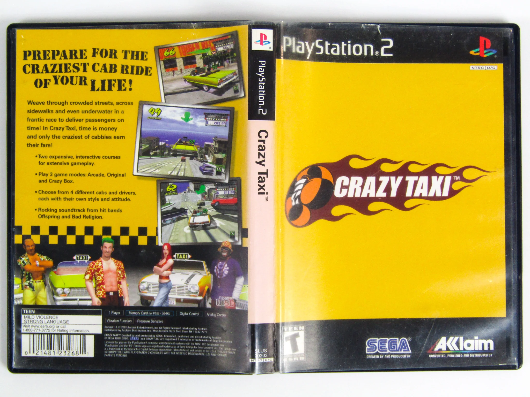 Crazy Taxi (PlayStation 2 / PS2) - Image 3