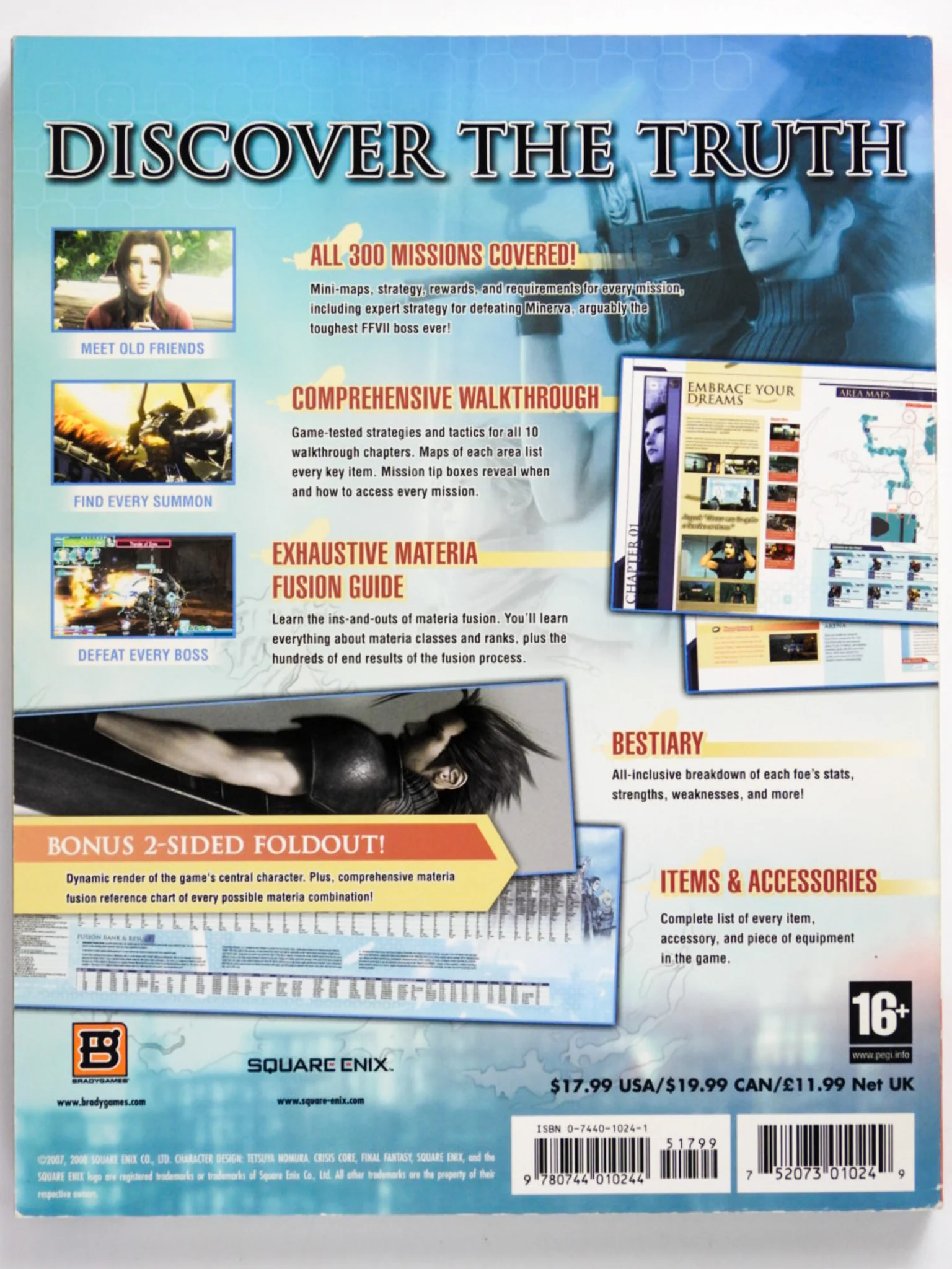 Crisis Core Final Fantasy VII [BradyGames] (Game Guide) - Image 2