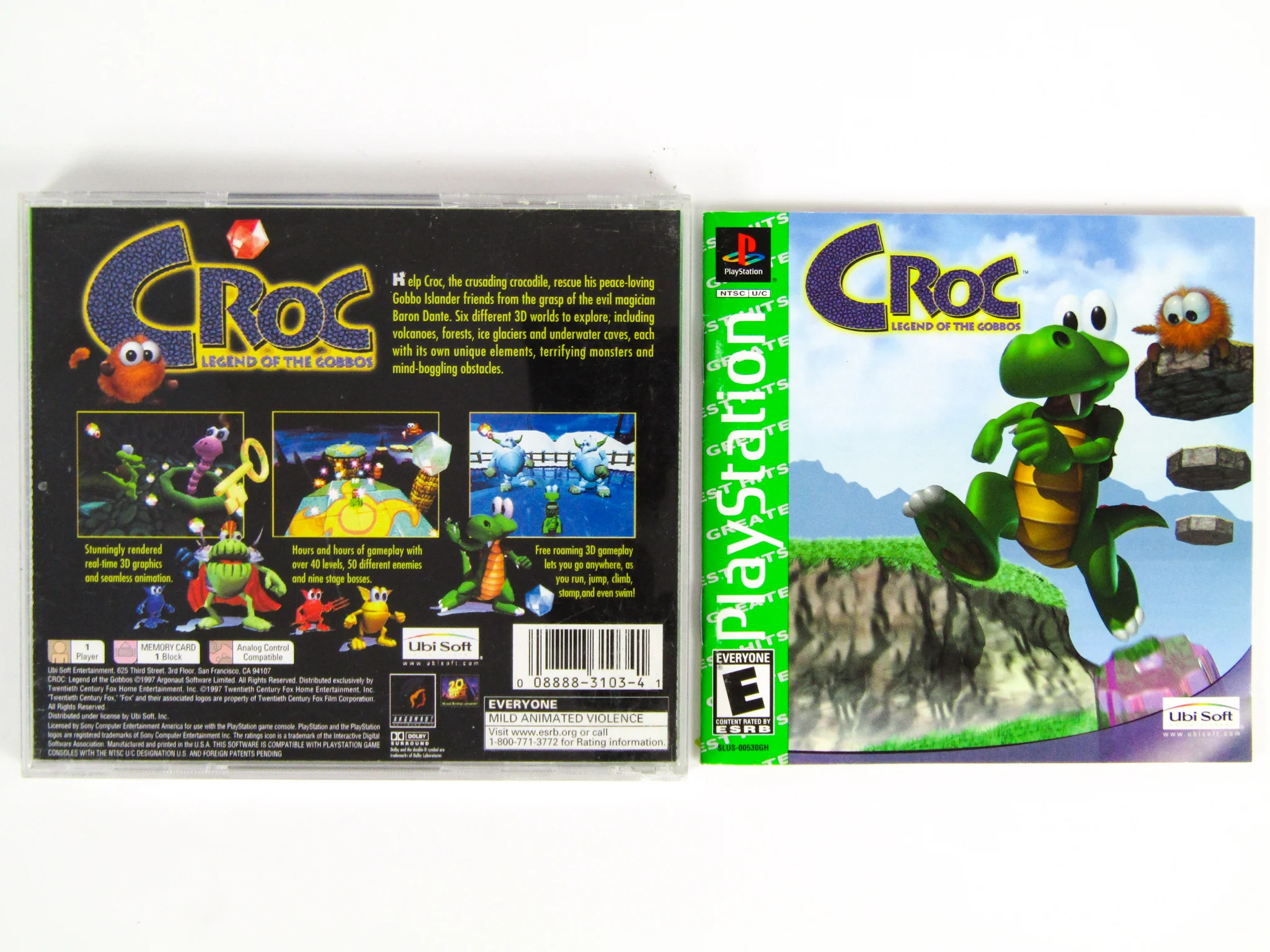 Croc [Greatest Hits] (PlayStation / PS1) - Image 2