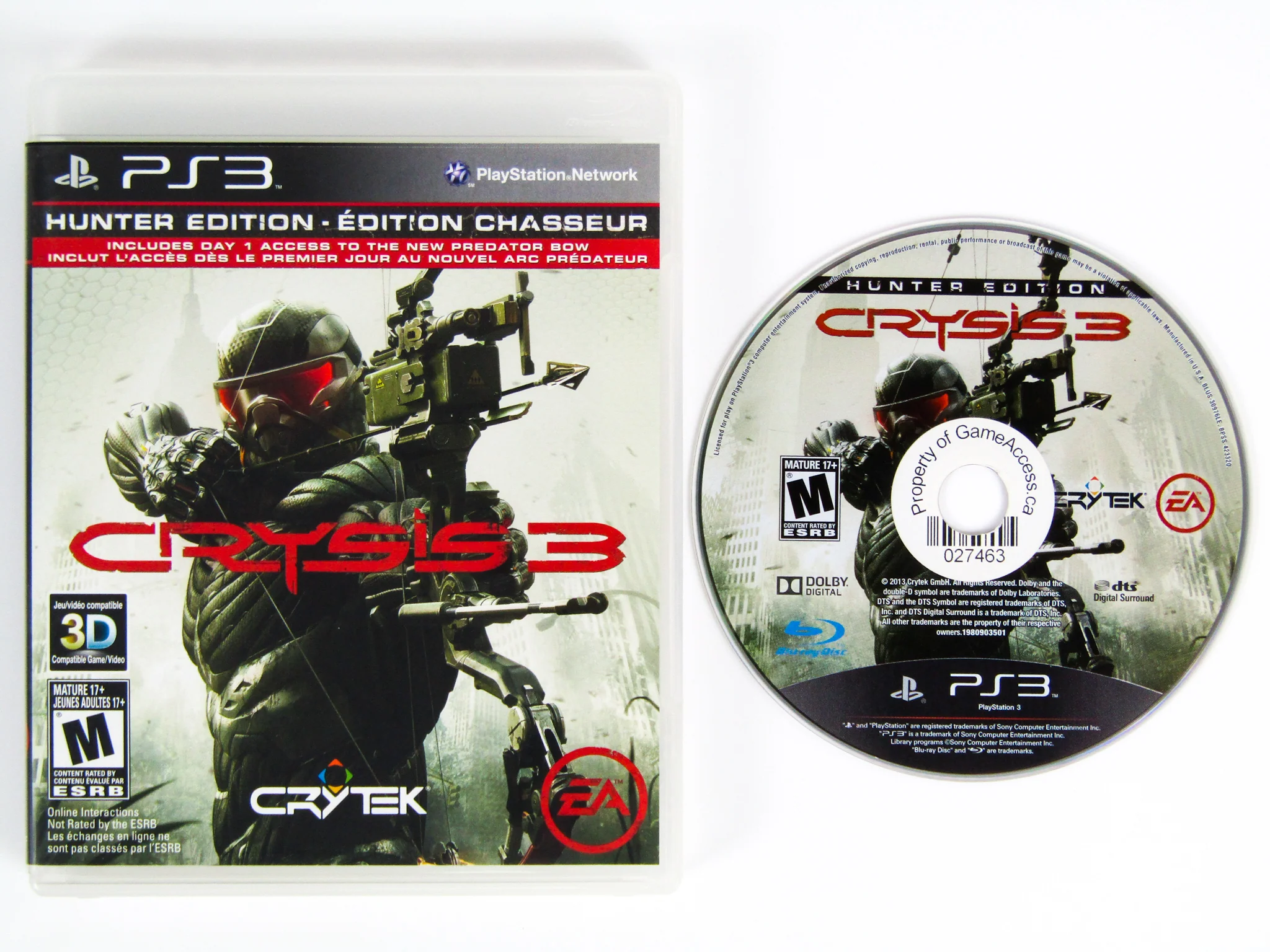 Crysis 3 [Hunter Edition] (PlayStation 3 / PS3) - Image 2